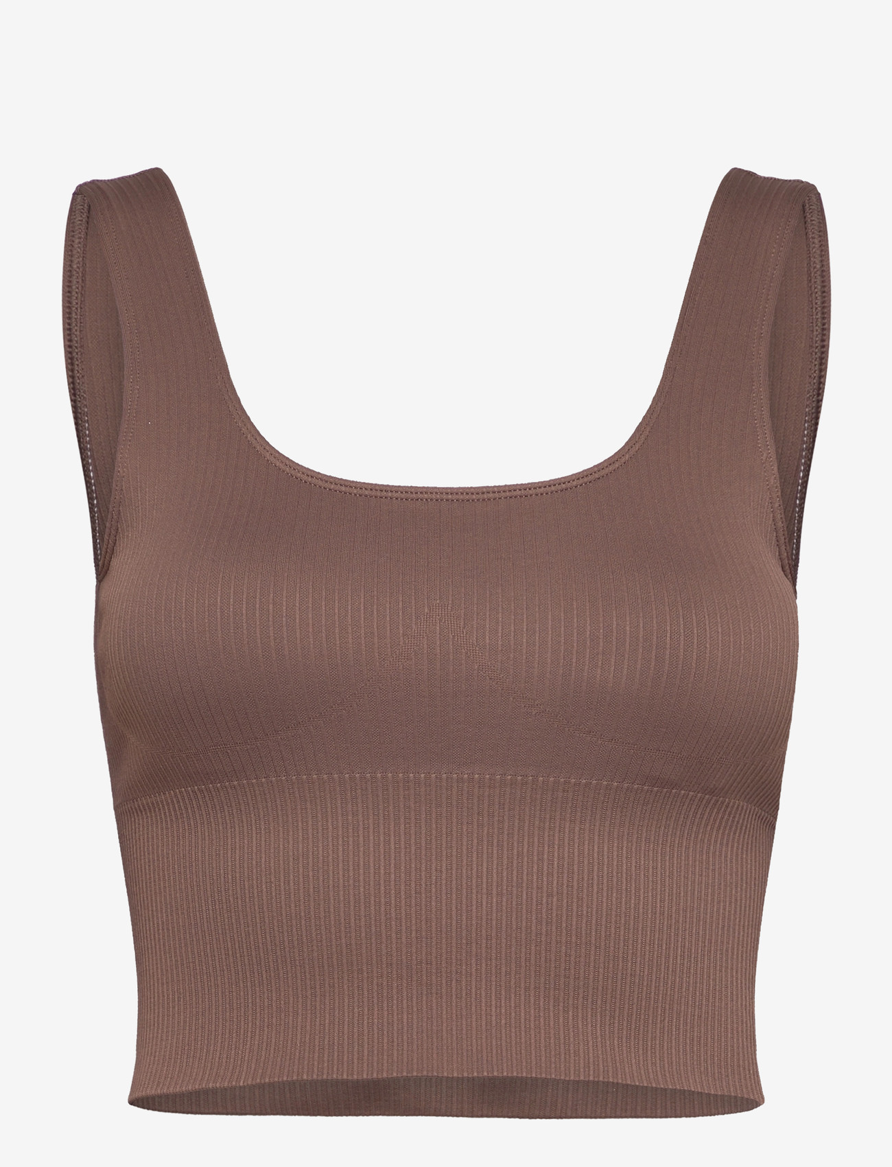 aim´n - Ribbed Seamless Shaping Bralette - sport-bhs - macchiato - 1