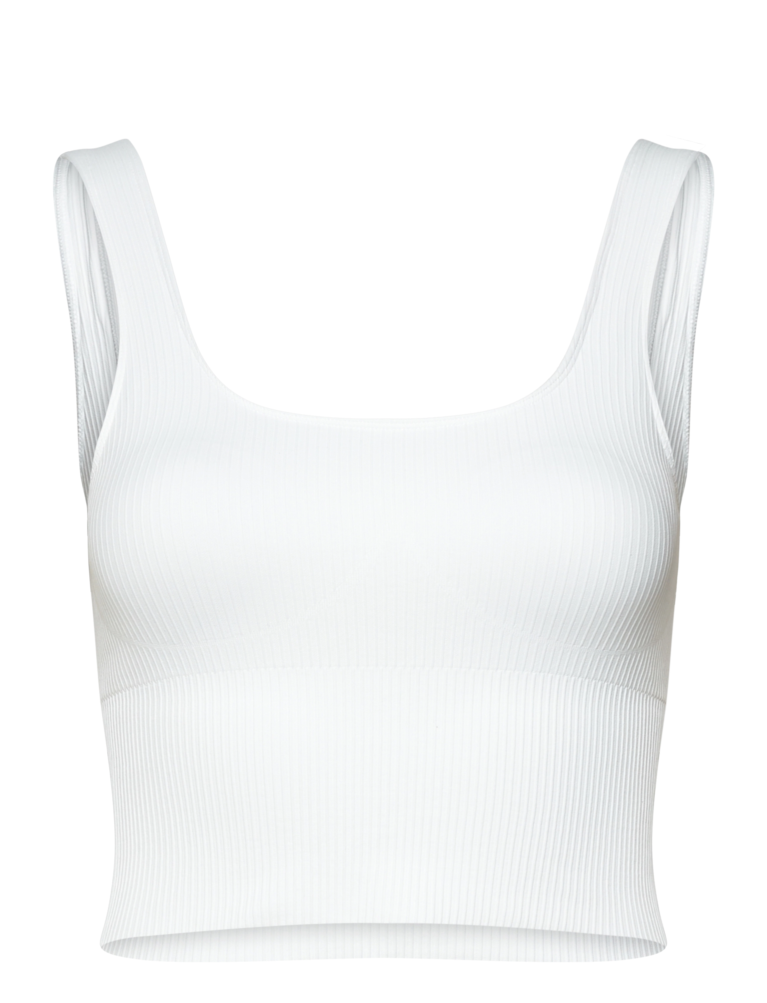AIM ́N Ribbed Seamless Shaping Bralette Weiß - L - Damen