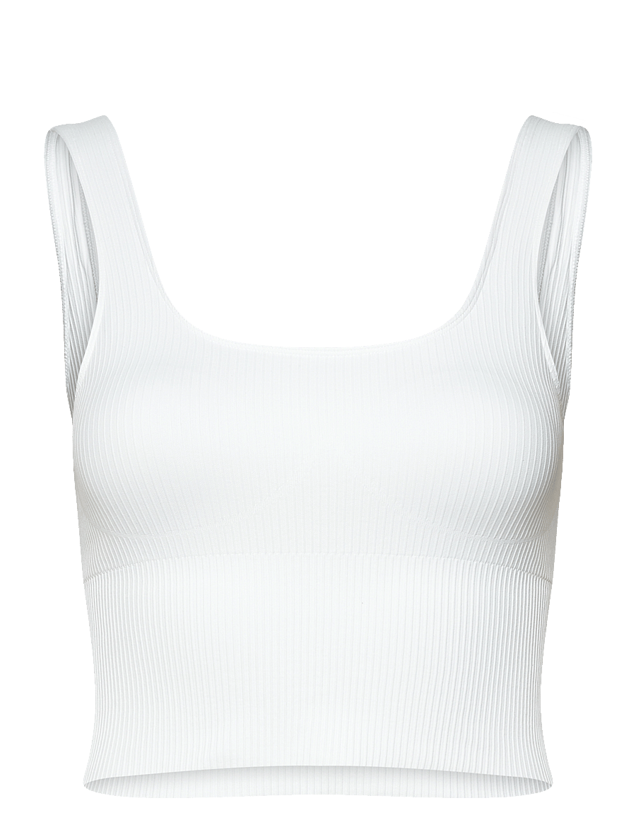 aim´n - Ribbed Seamless Shaping Bralette - sport bh:ar - white - 1