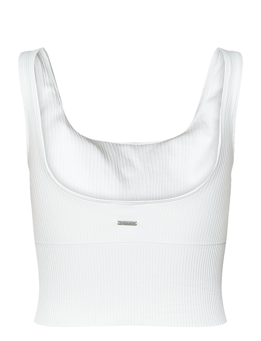 aim´n - Ribbed Seamless Shaping Bralette - sport bh:ar - white - 2