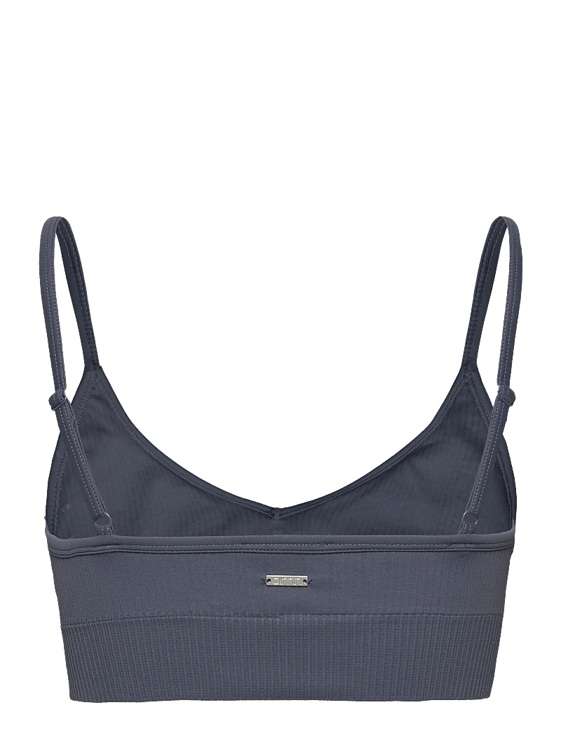 aim´n - Ribbed Seamless Deep Cut Bra - sport-bhs - storm blue - 2