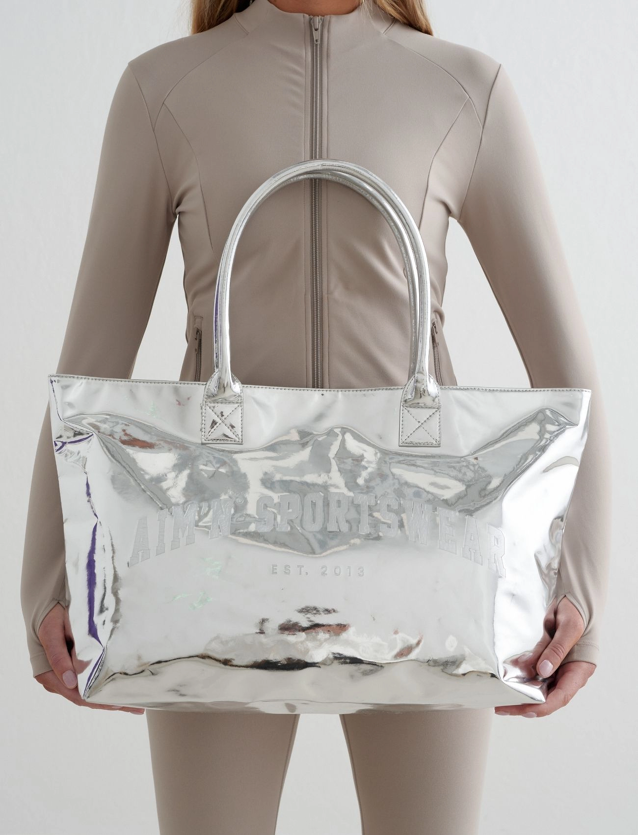 Chrome Tote Bag