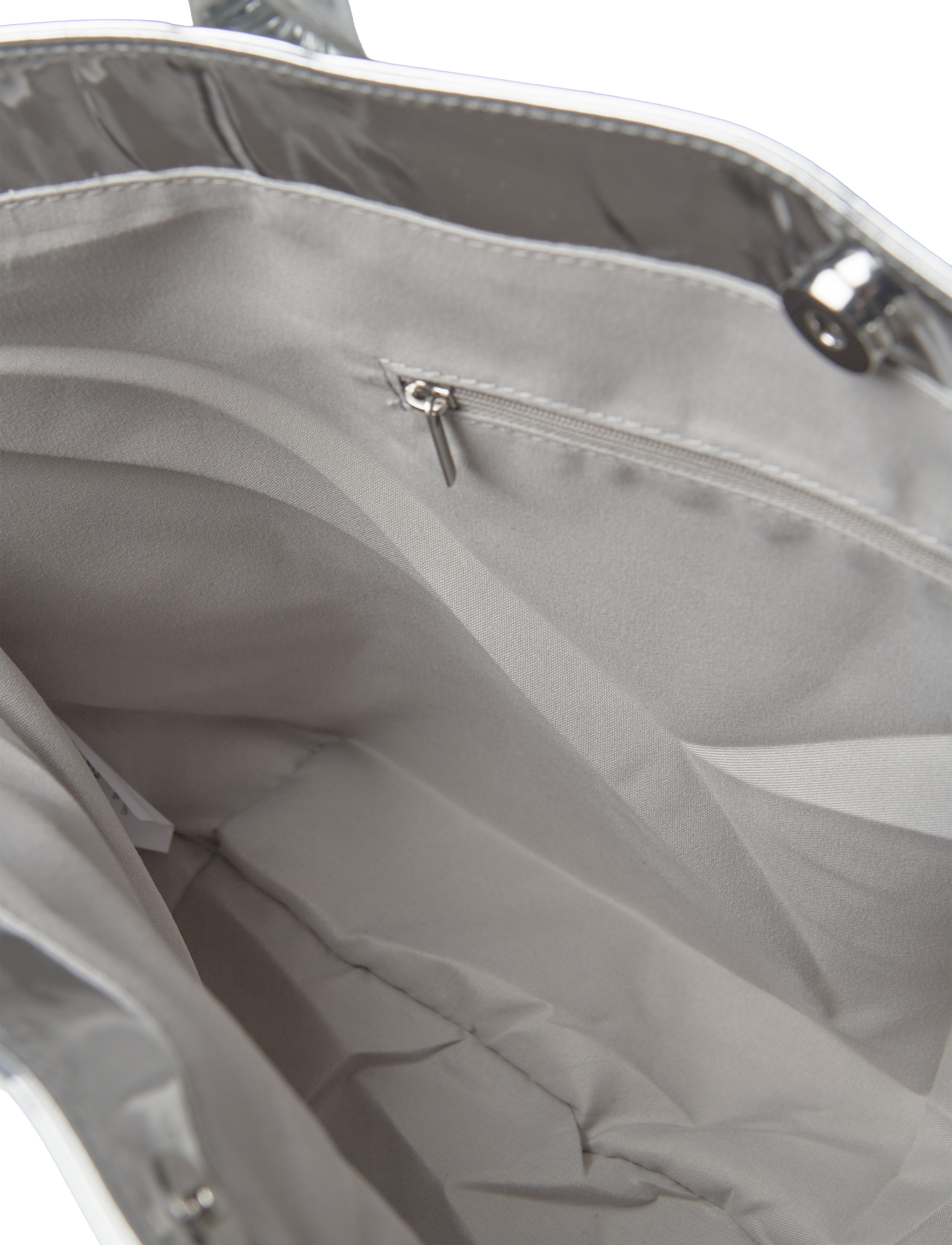 aim´n - Chrome Tote Bag - handtaschen & bauchtaschen - silver - 4