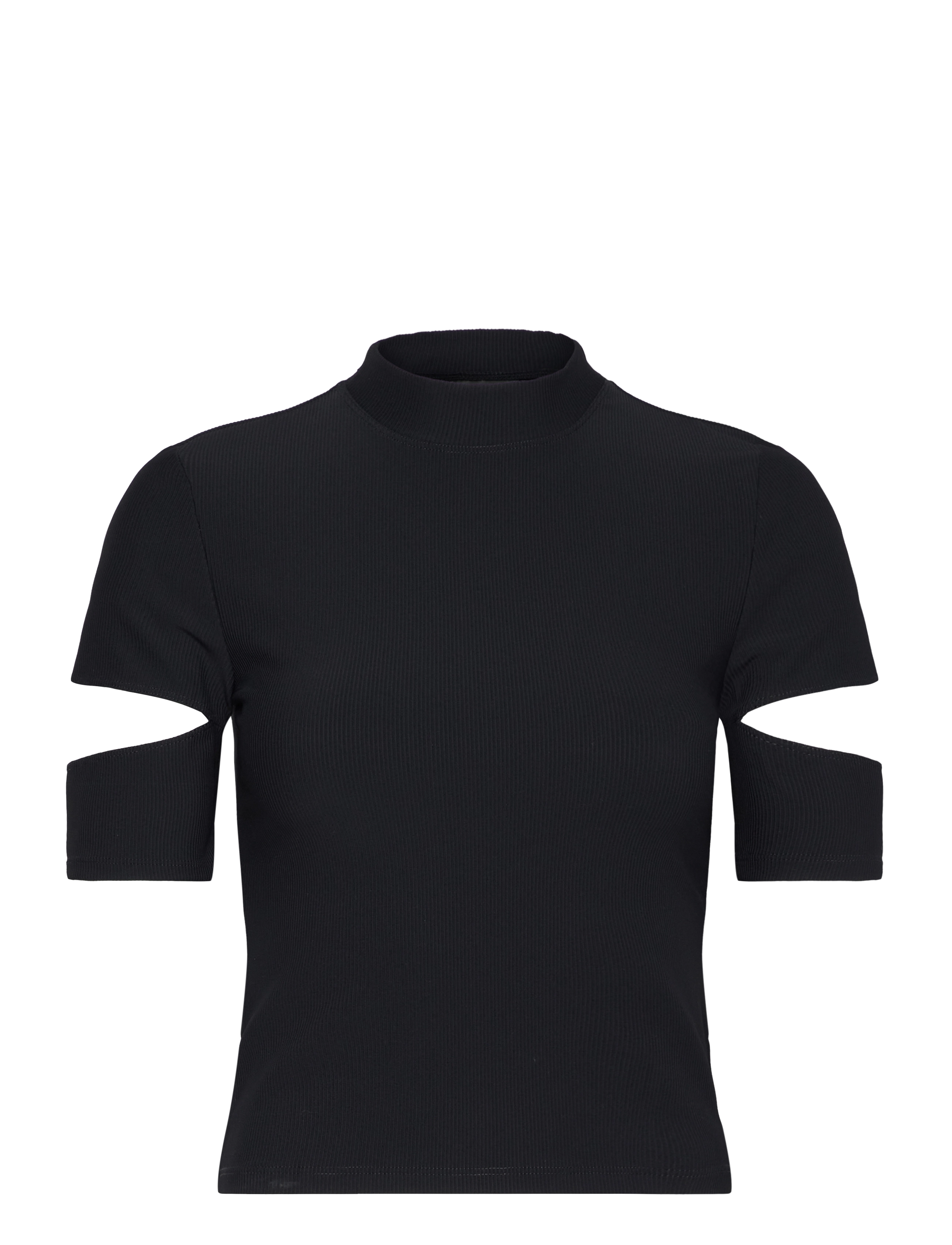 AIM ́N Ribbed Performance Cut-Out Oberteil Schwarz - S - Damen