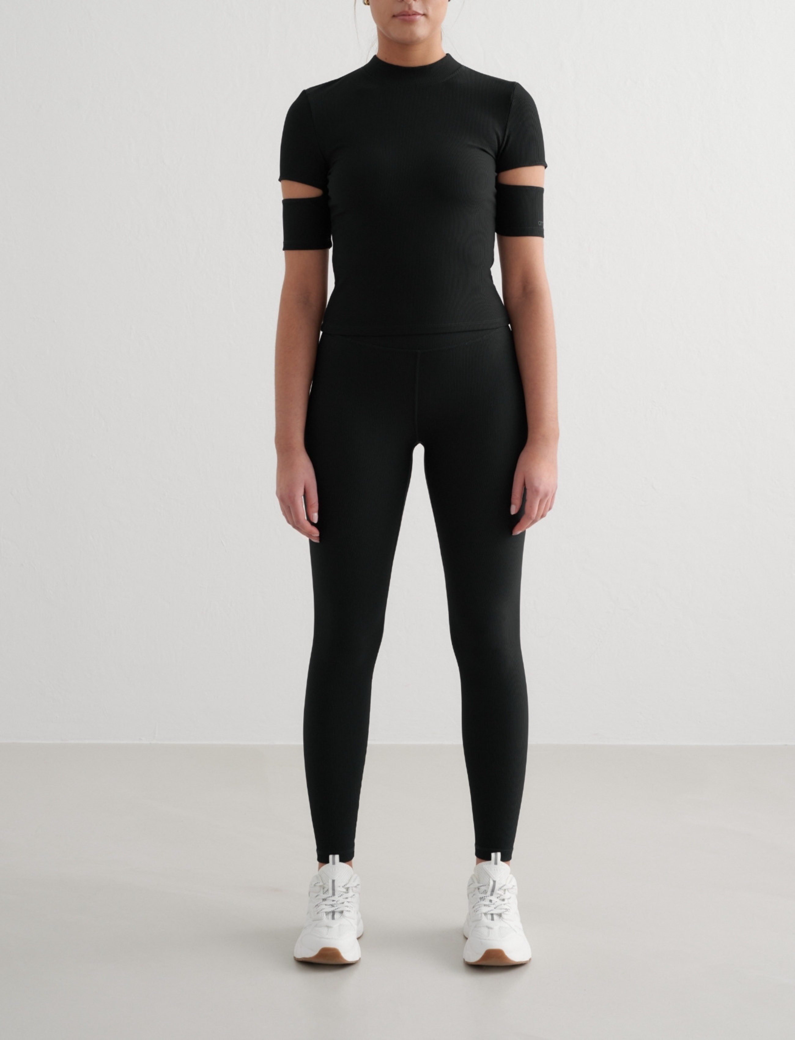 Ribbed Performance Cut-Out Top 3