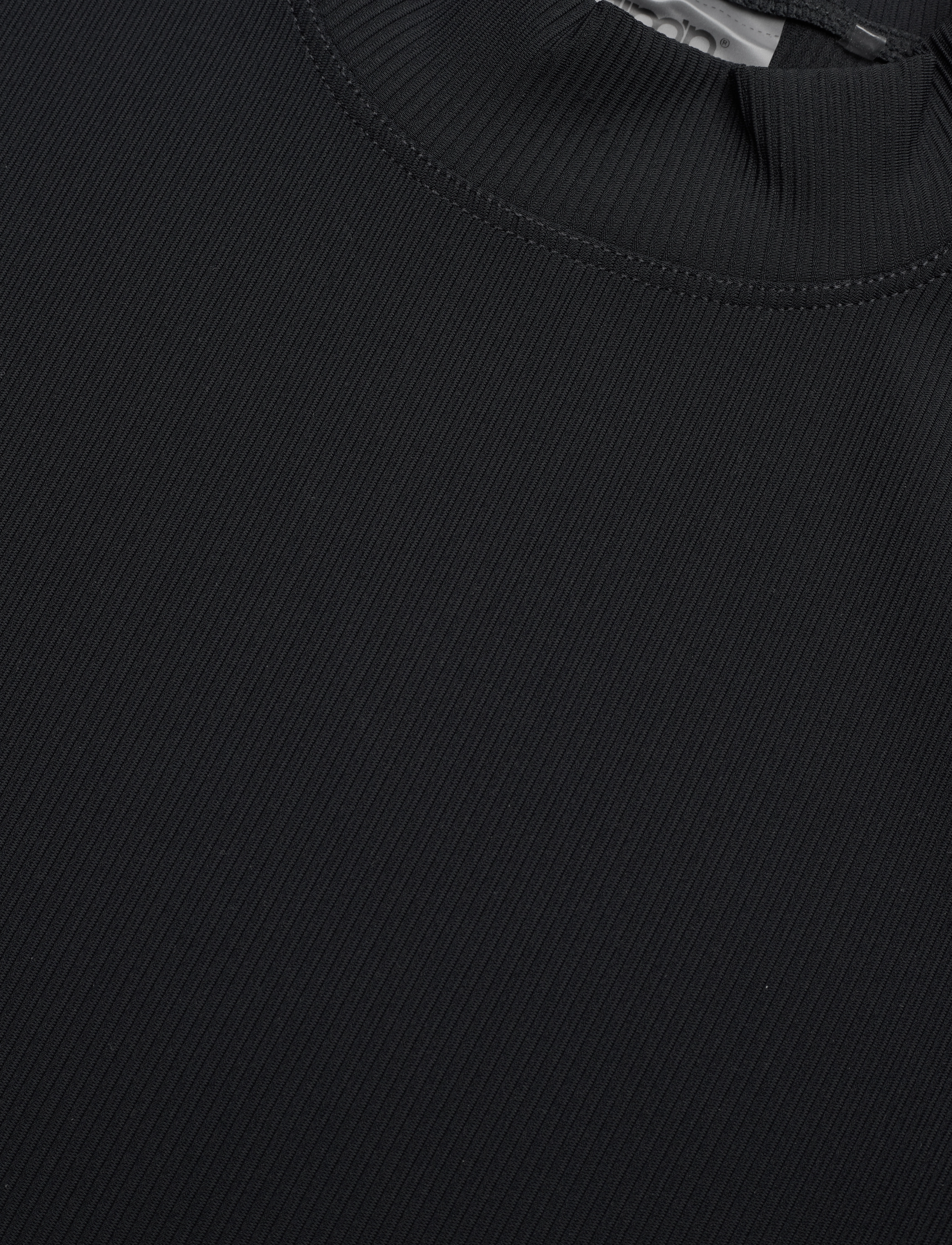 aim´n - Ribbed Performance Cut-Out Top - t-shirts - black - 5