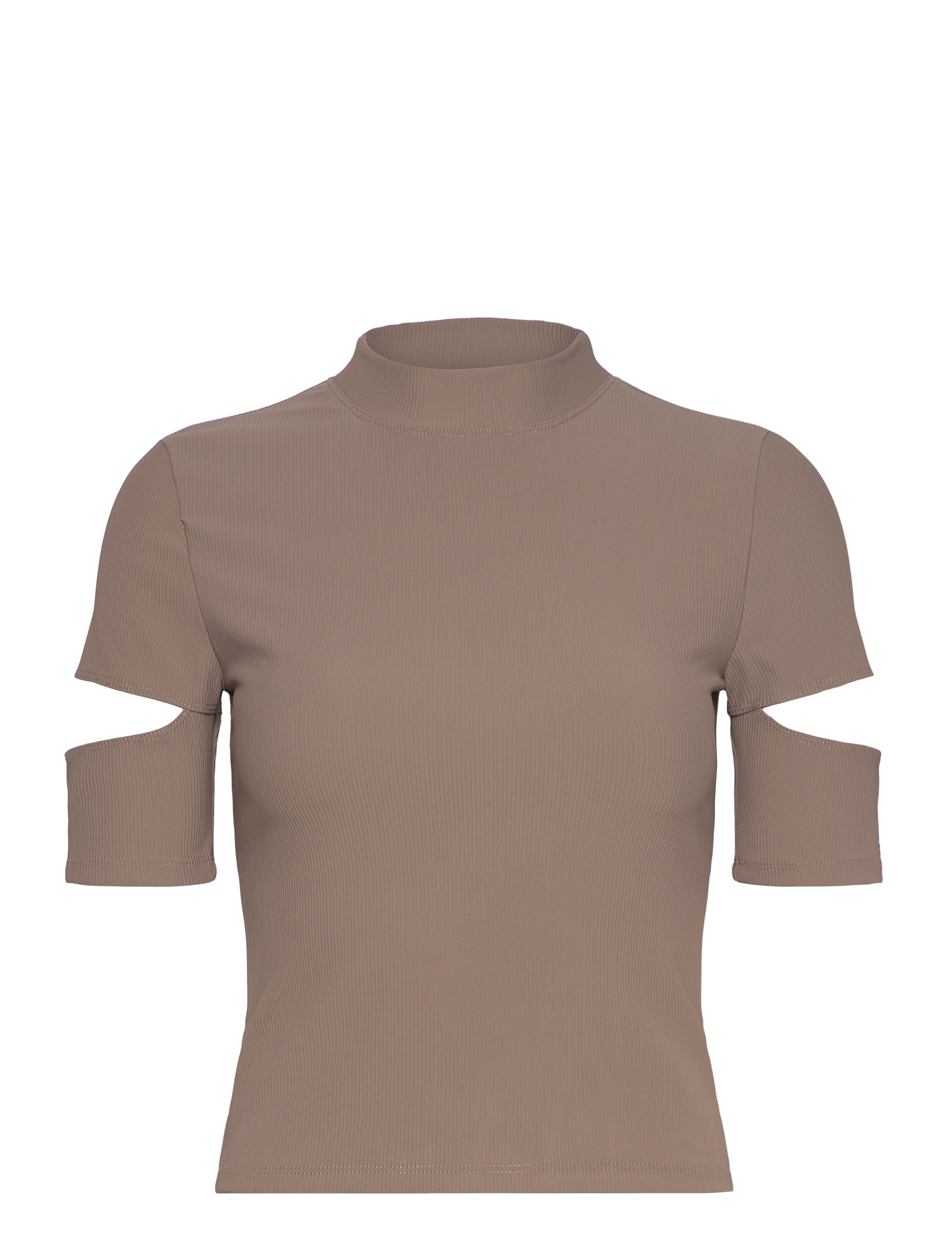AIM ́N Ribbed Performance Cut-Out Oberteil Braun - S - Damen