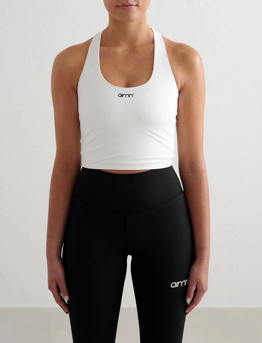 aim´n - Core Essential Bralette - sport-bhs - white - 0