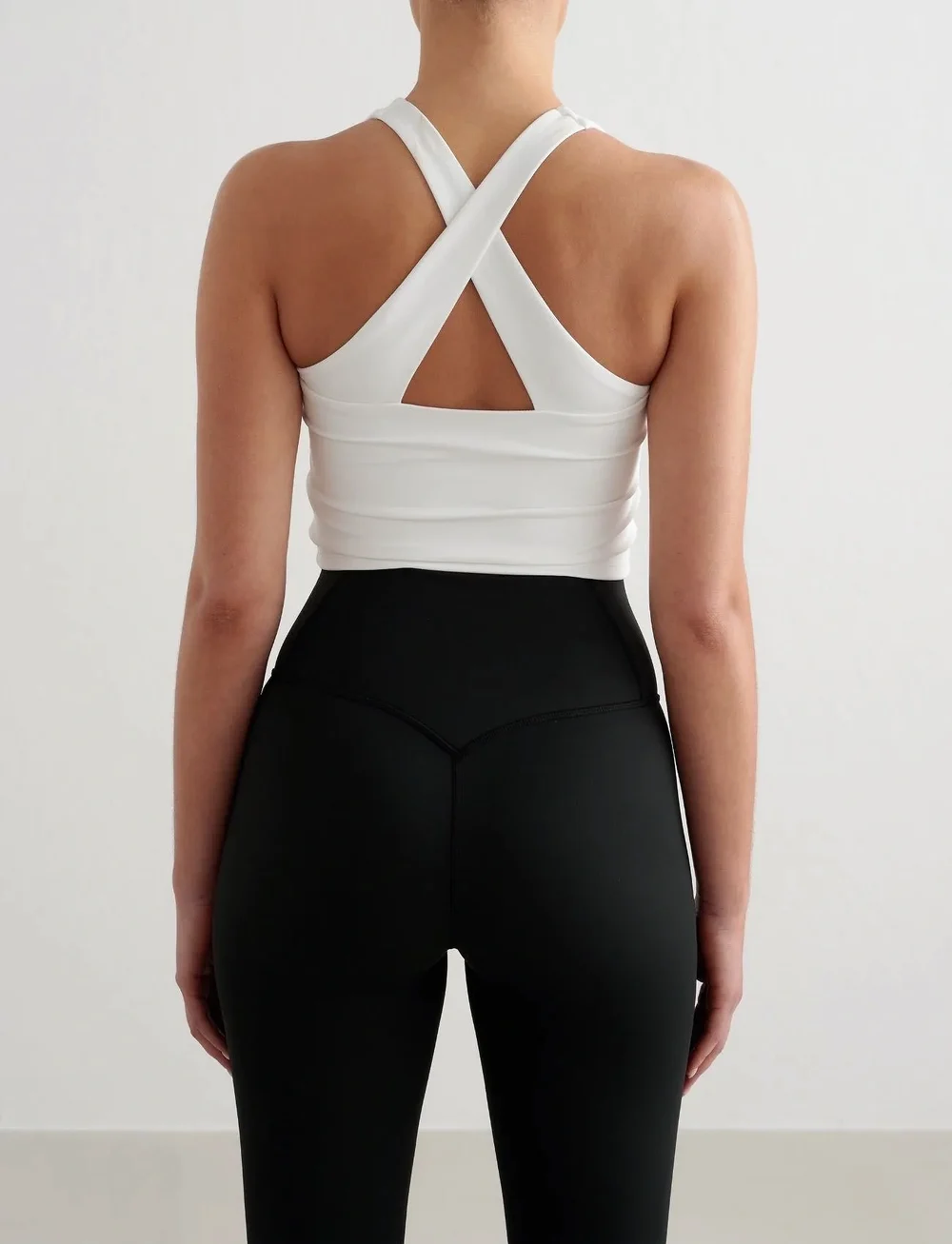 aim´n - Core Essential Bralette - spordirinnahoidjad - white - 3