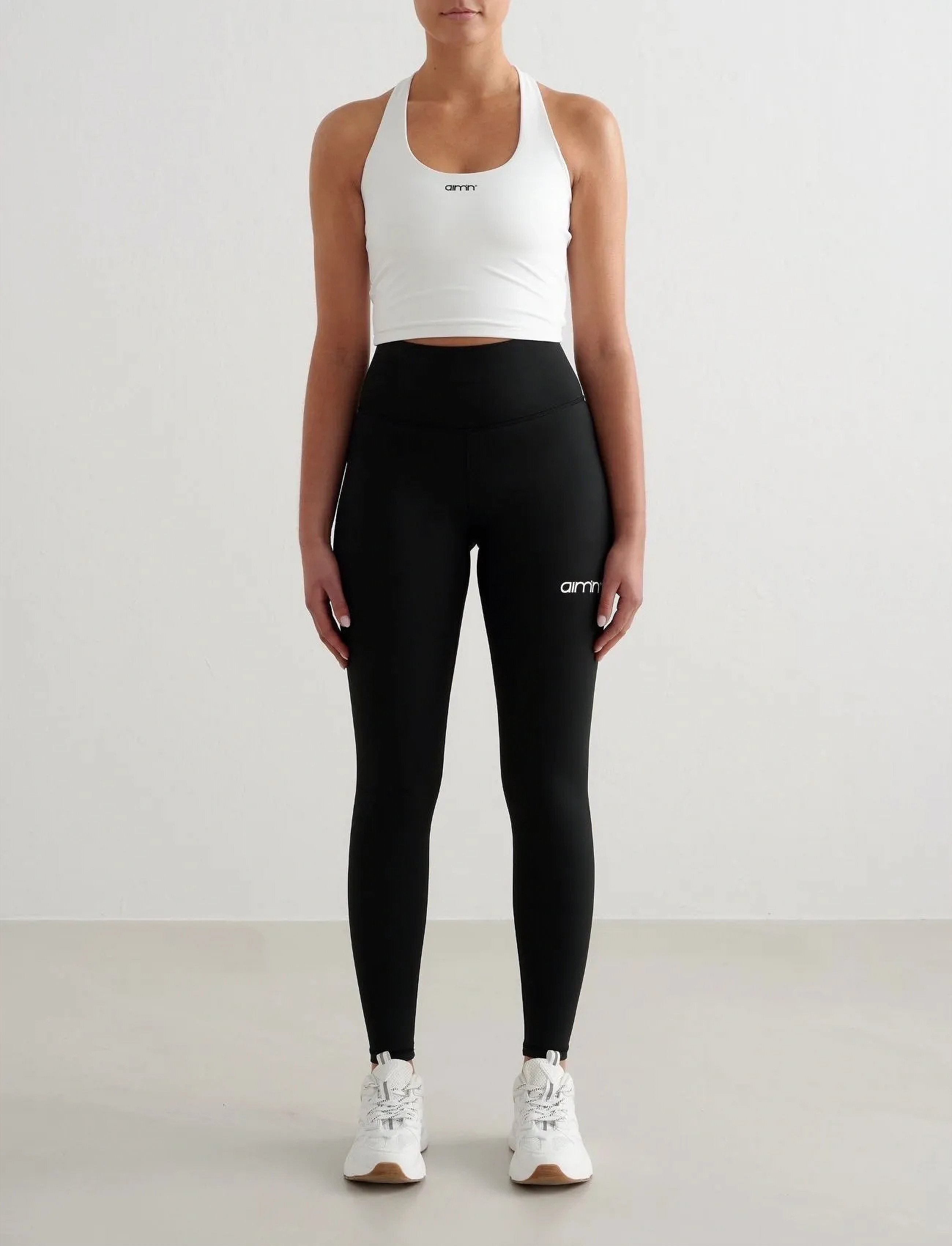 aim´n - Core Essential Bralette - sports bras - white - 4