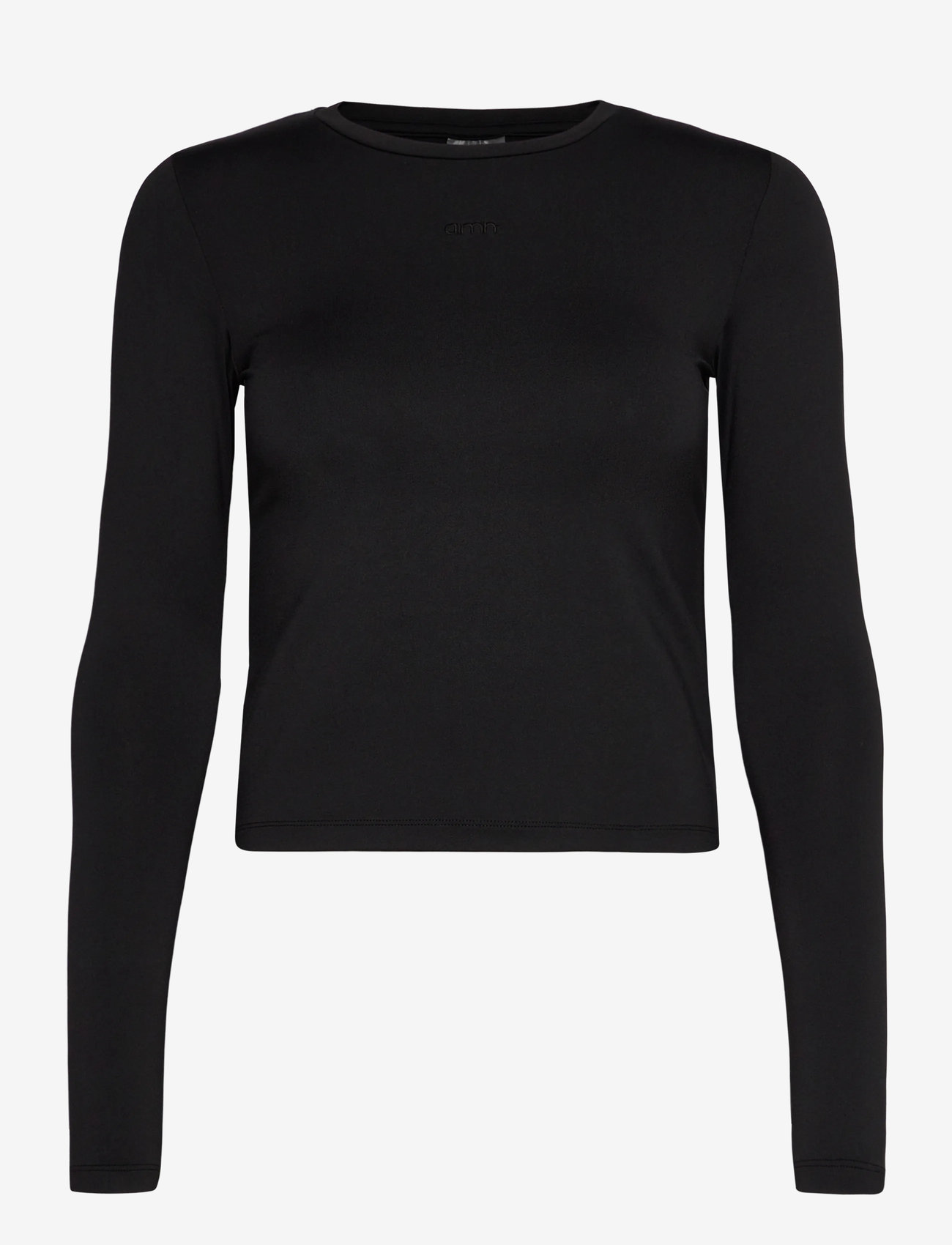 aim´n - Essence Long Sleeve - långärmade tröjor - black - 0
