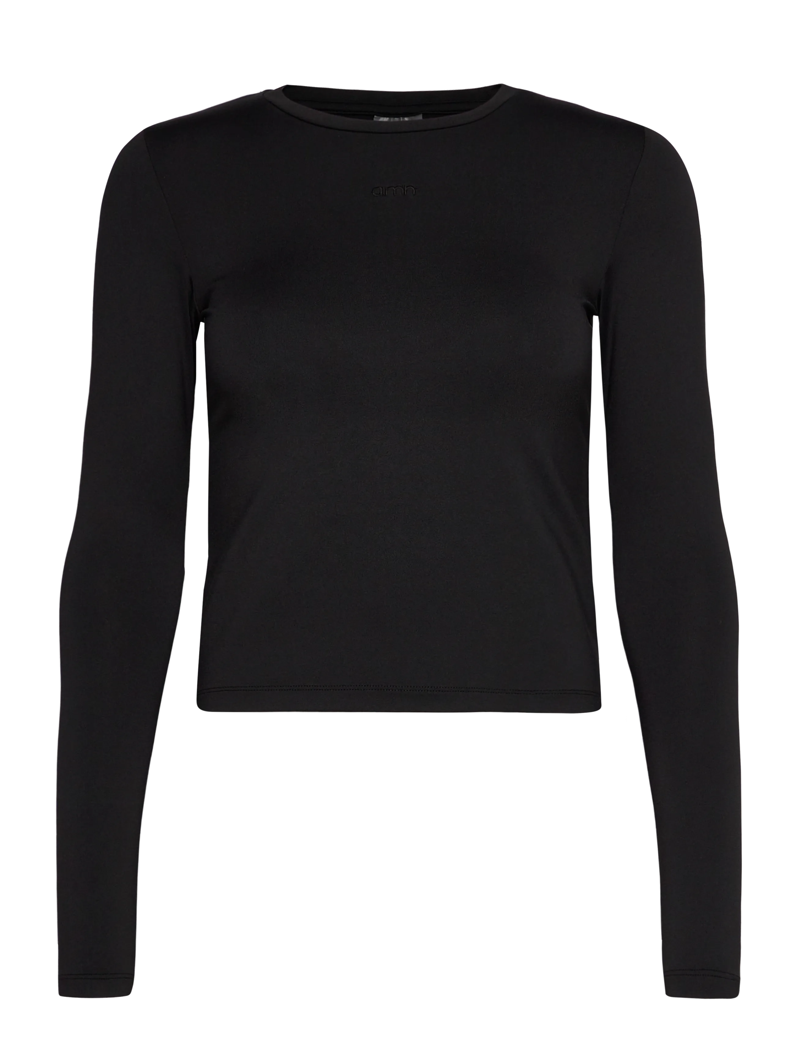 aim´n Essence Long Sleeve - Langærmede T-shirts - BLACK / black