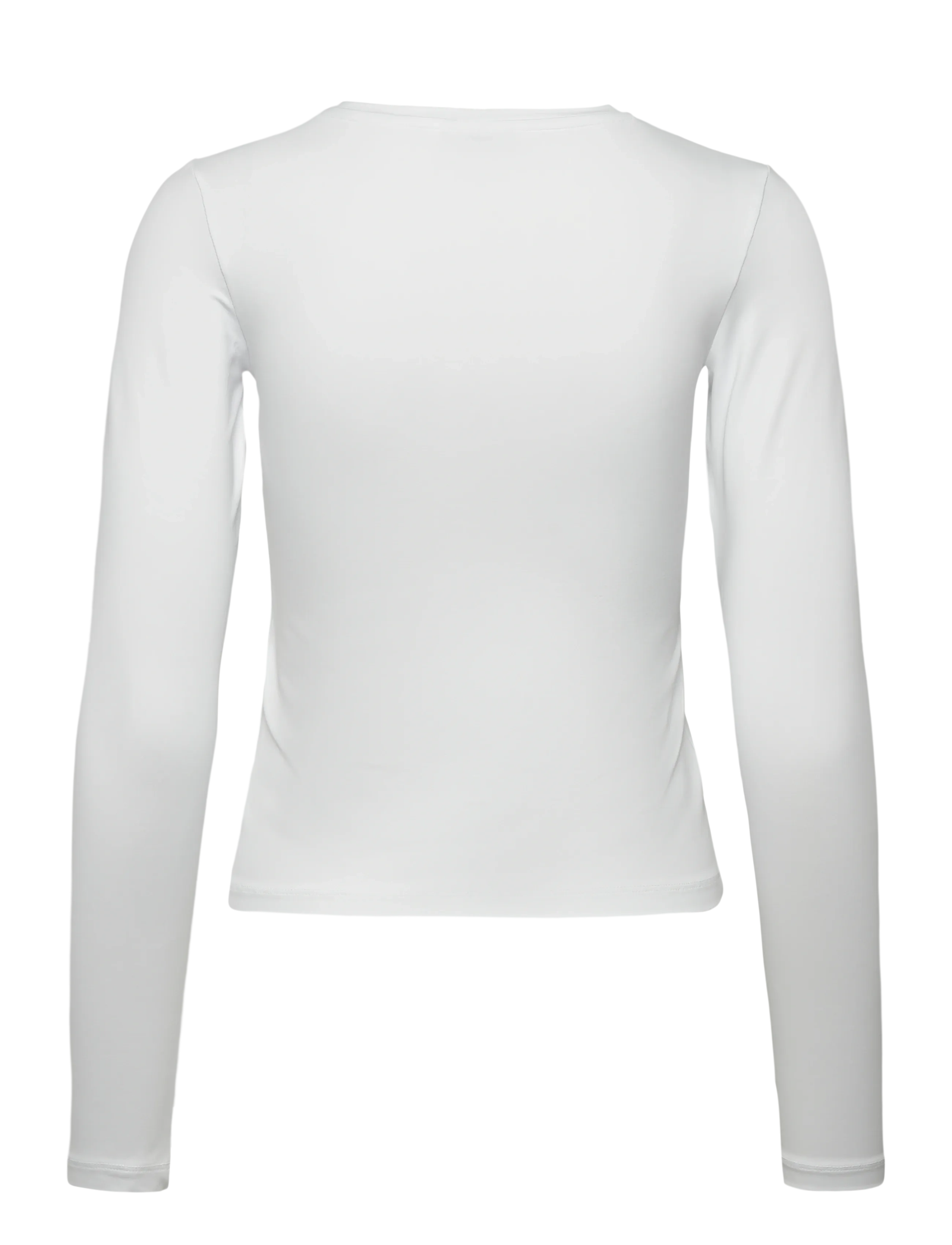 aim´n - Essence Long Sleeve - langærmede t-shirts - white - 1
