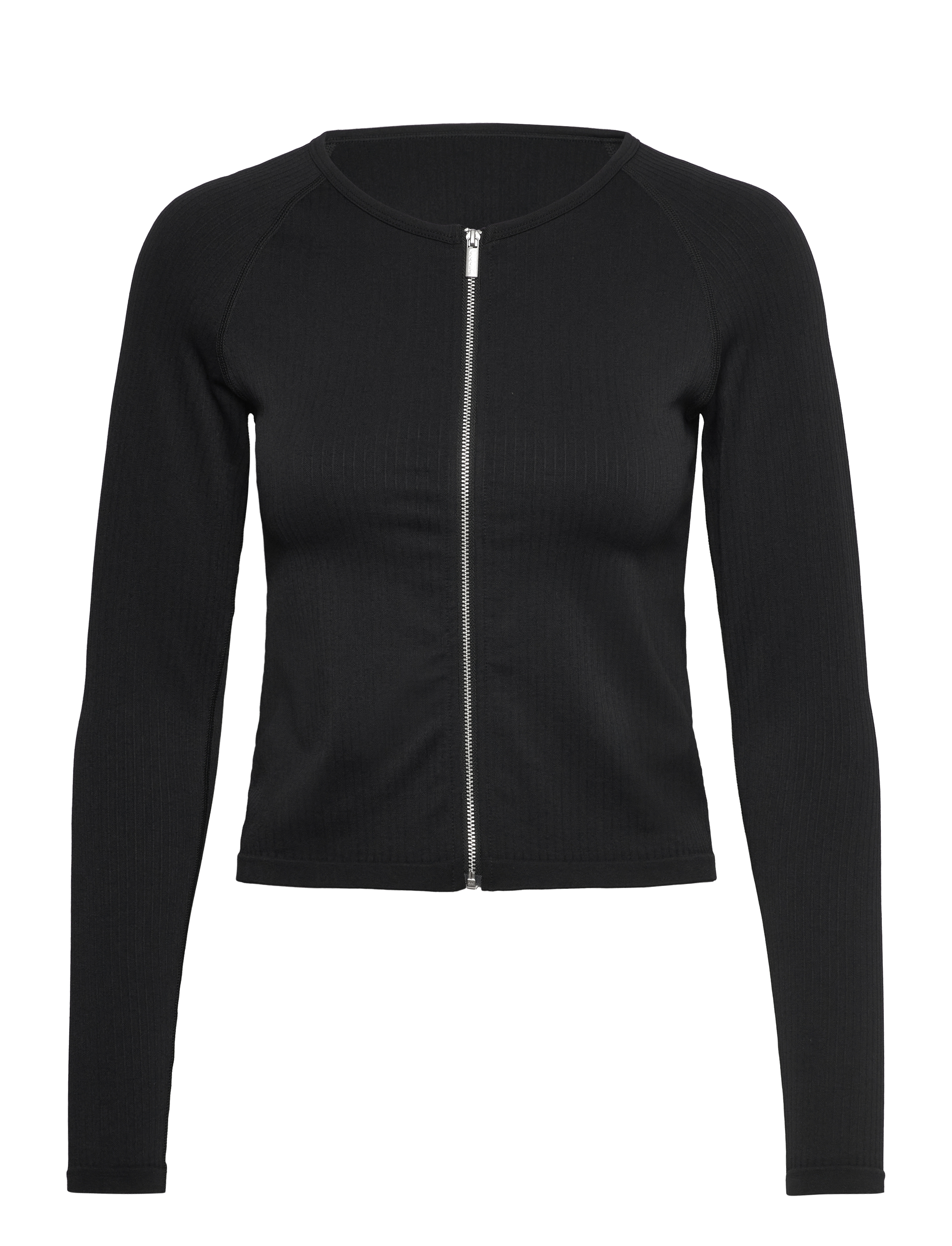 AIM ́N Ribbed Seamless Zip Jacke Schwarz - XL - Damen