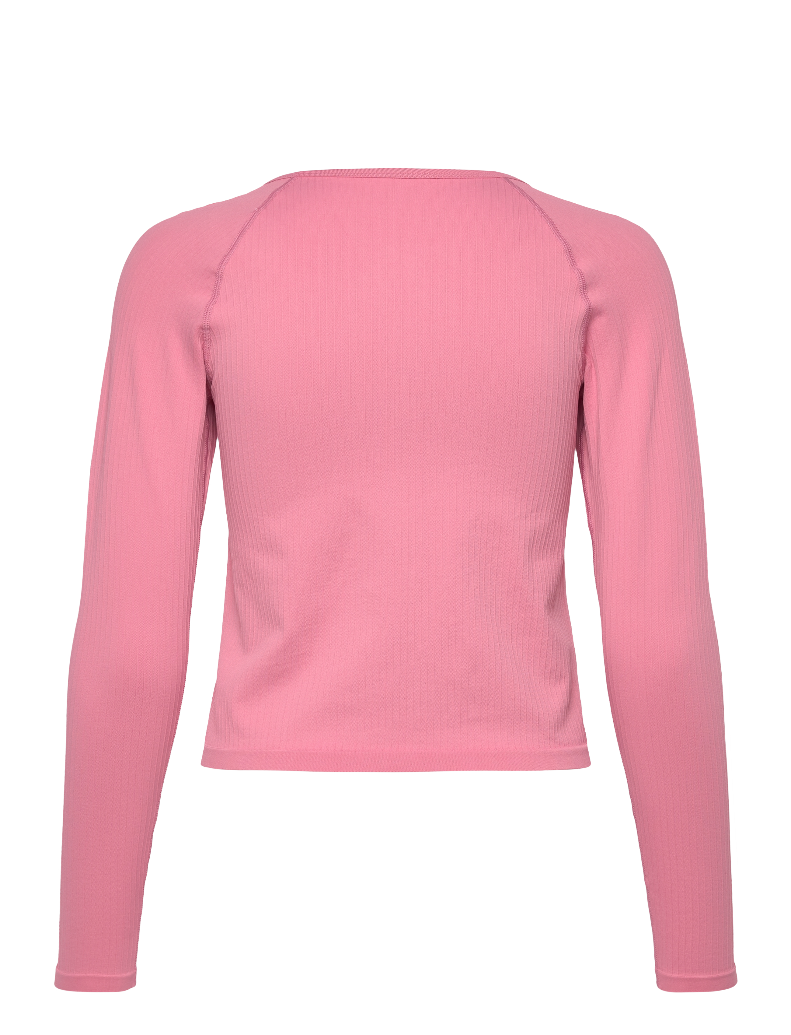 aim´n - Ribbed Seamless Zip Jacket - vahekihina kantavad jakid - desert rose - 2