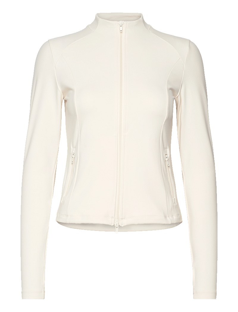 aim´n - Sense Zip Jacket - träningsjackor - almond white - 1