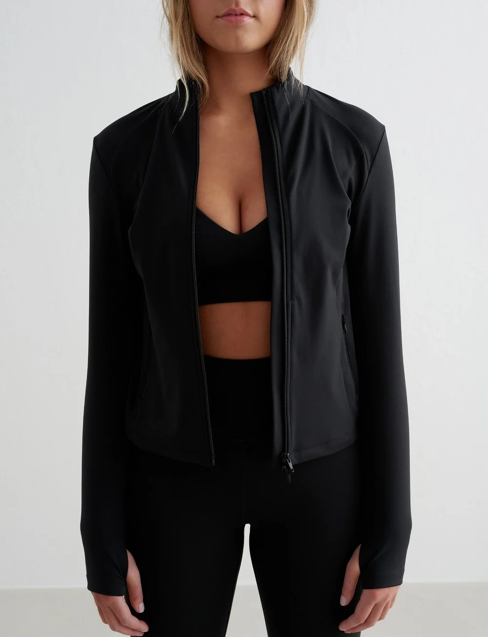 aim´n - Sense Zip Jacket - sportjacken - black - 3