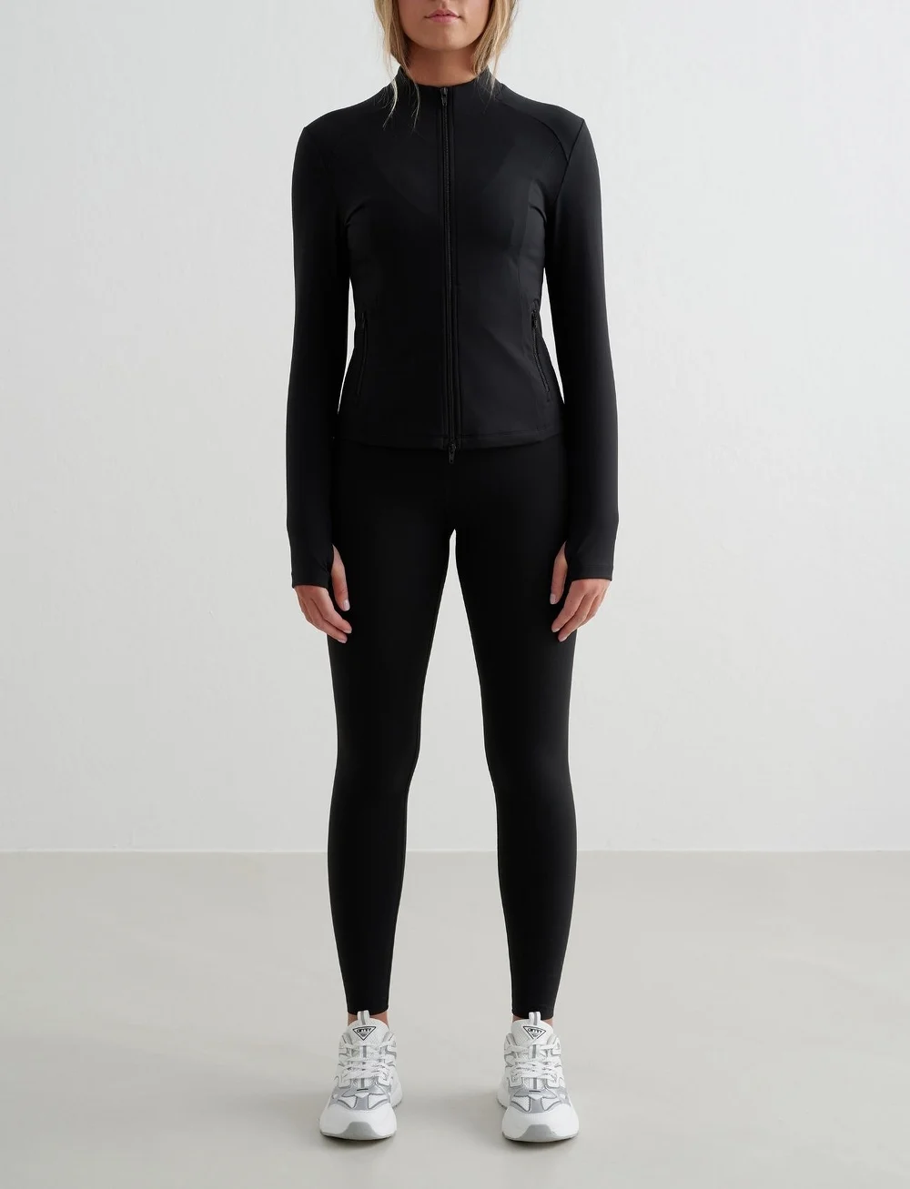 aim´n - Sense Zip Jacket - sportjacken - black - 4