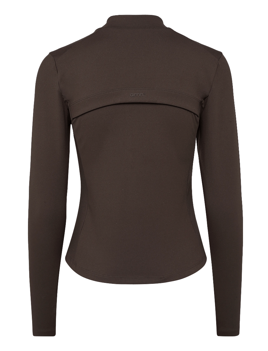 aim´n - Sense Zip Jacket - tops - chocolate - 2
