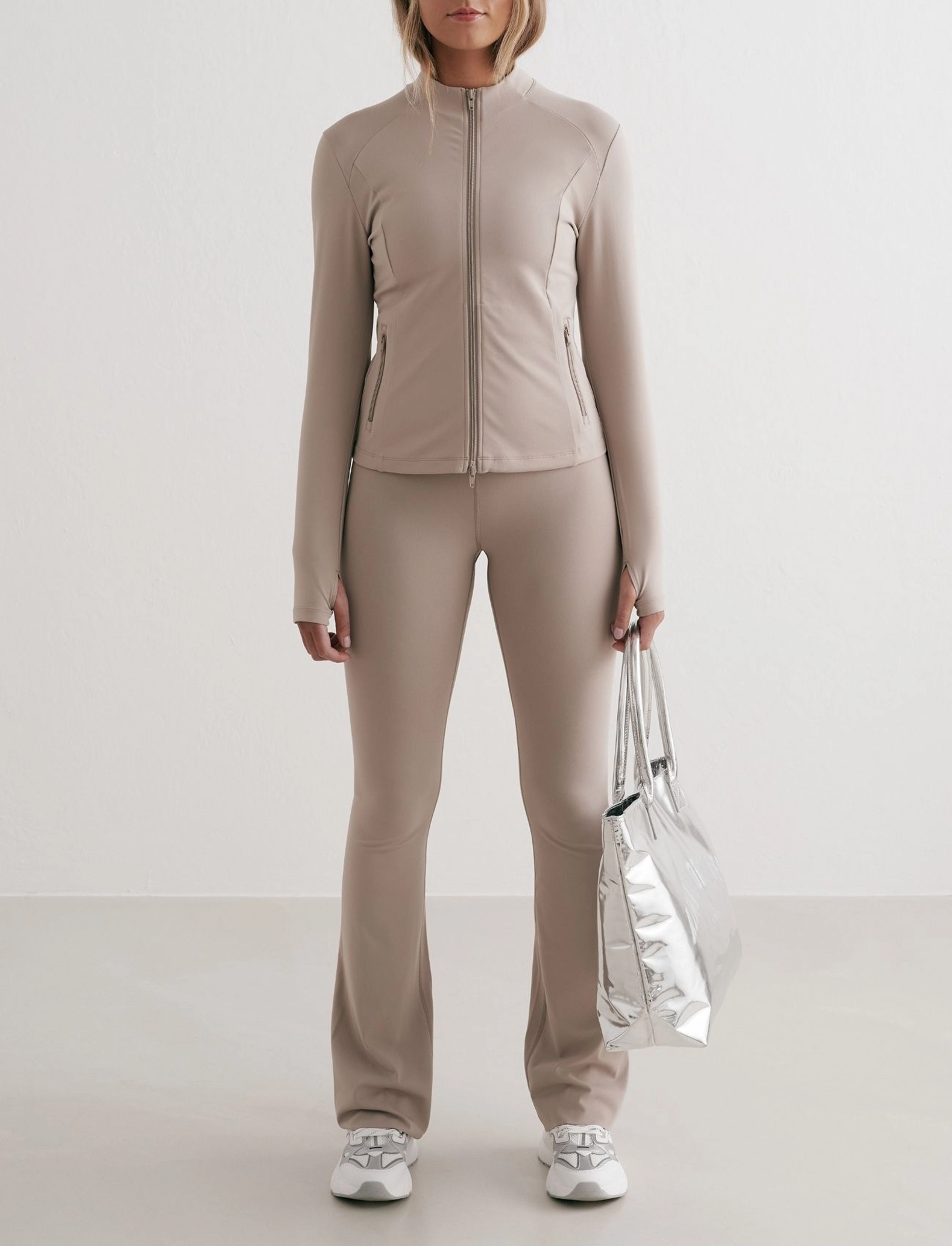 aim´n - Sense Zip Jacket - sportjacken - dark clay - 5