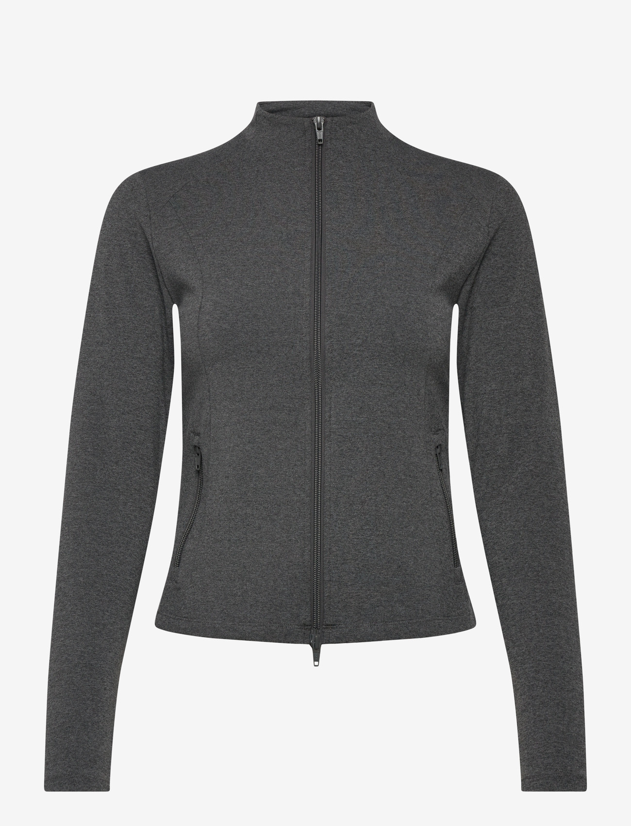 aim´n - Sense Zip Jacket - spordijakid - dark grey melange - 1
