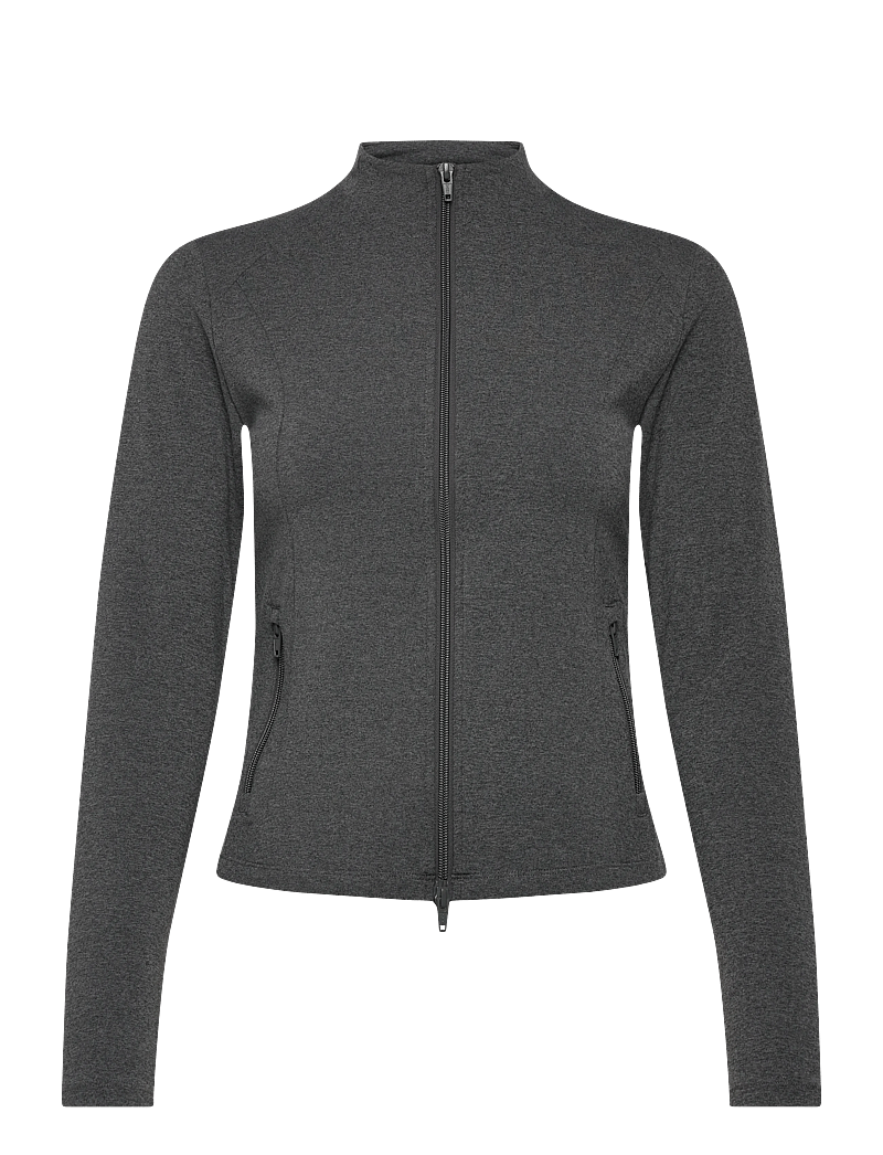 aim´n - Sense Zip Jacket - spordijakid - dark grey melange - 1