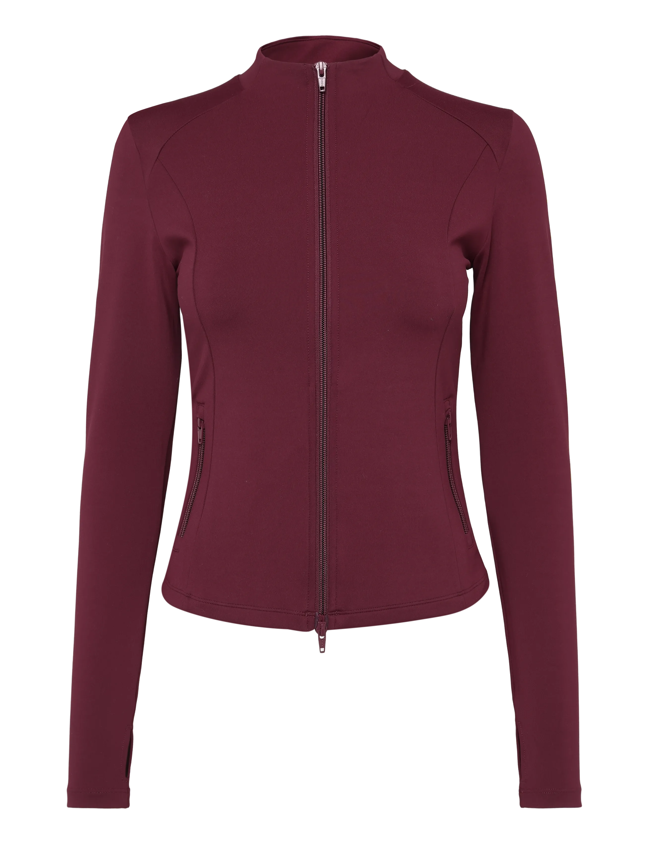 aim´n Sense Zip Jacket - Kläder - MERLOT / burgundy