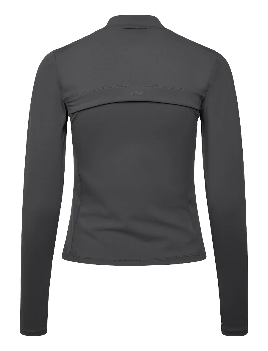 aim´n - Sense Zip Jacket - tops - shadow grey - 1