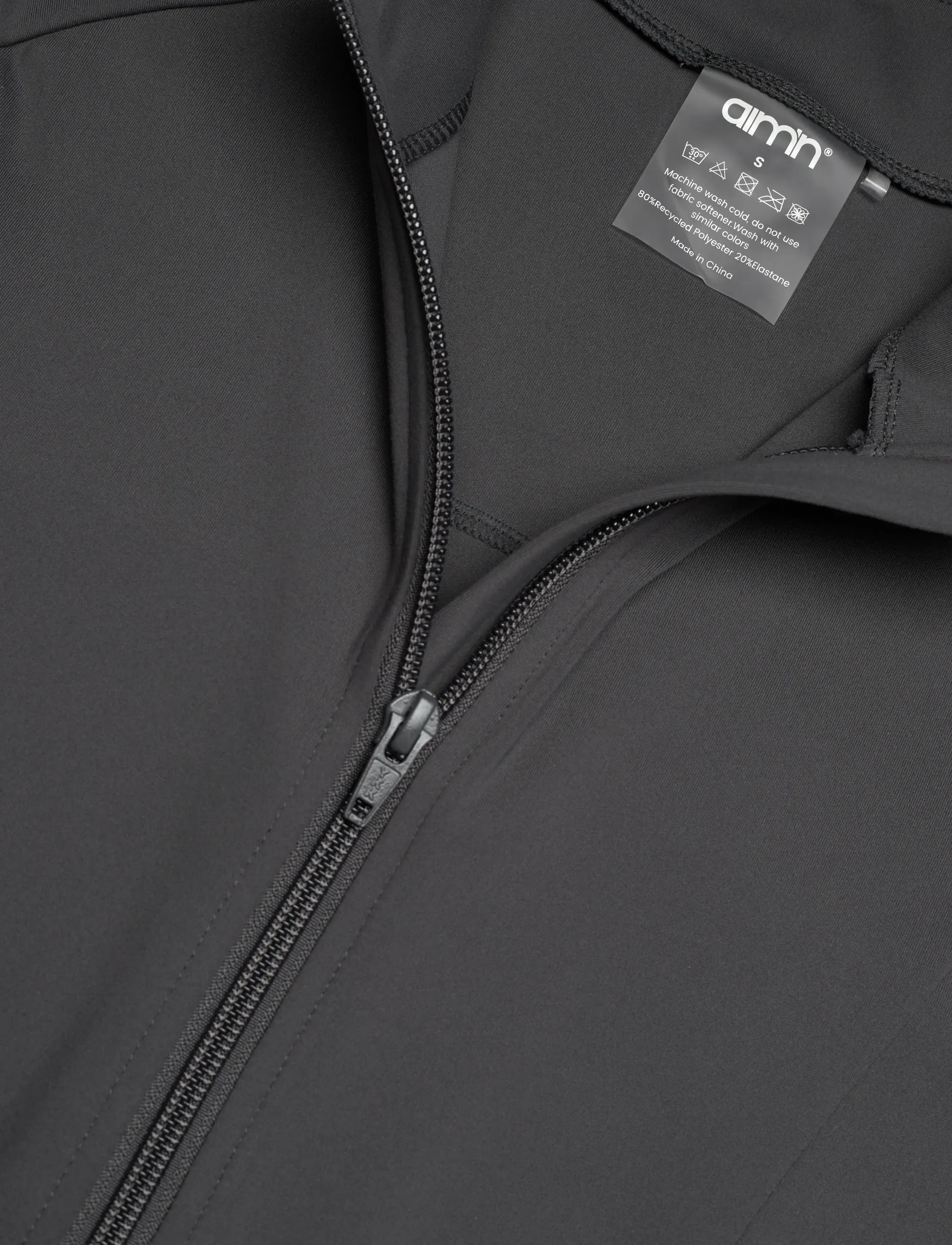 aim´n - Sense Zip Jacket - treniruočių striukės - shadow grey - 2