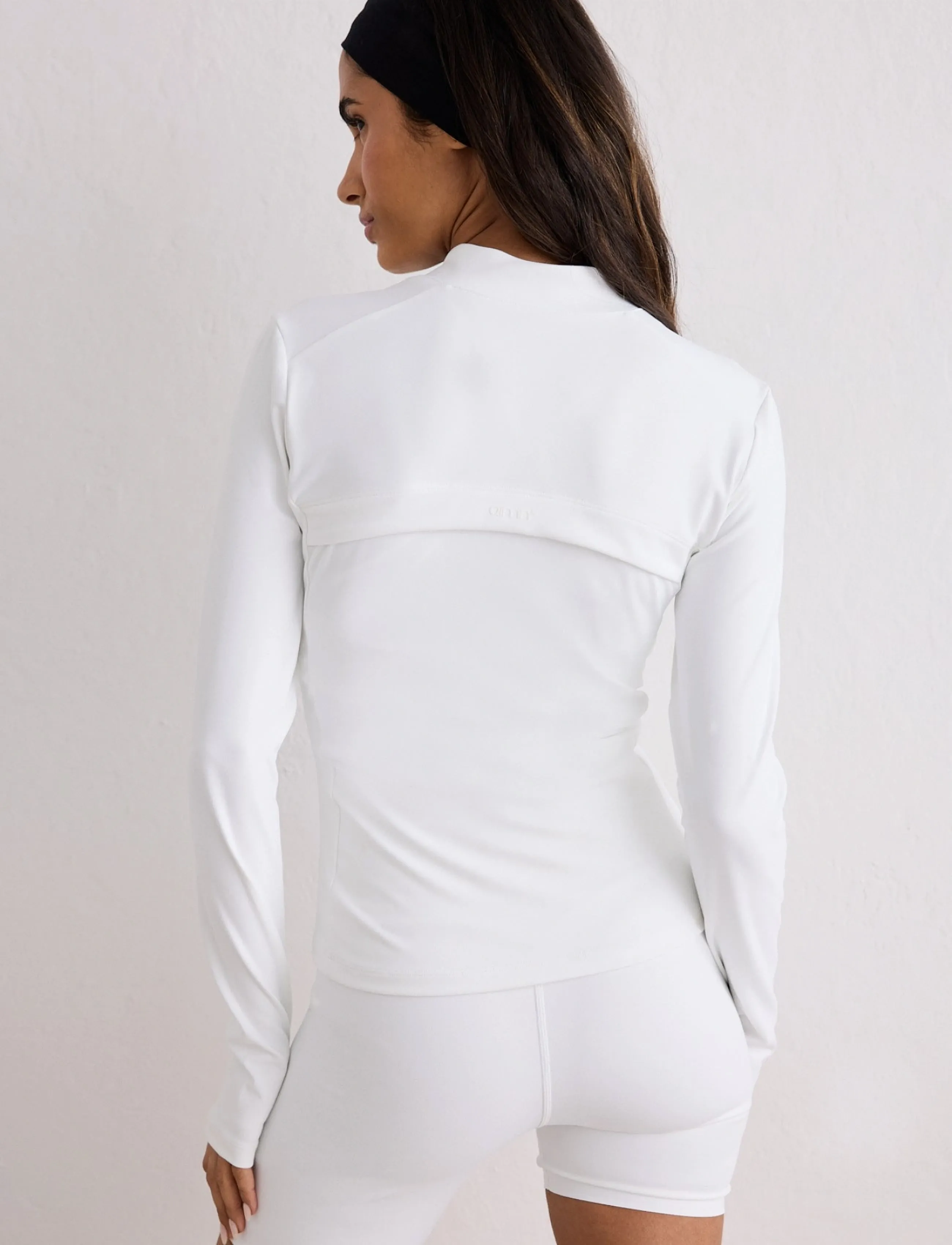 aim´n - Sense Zip Jacket - sportjacken - white - 3