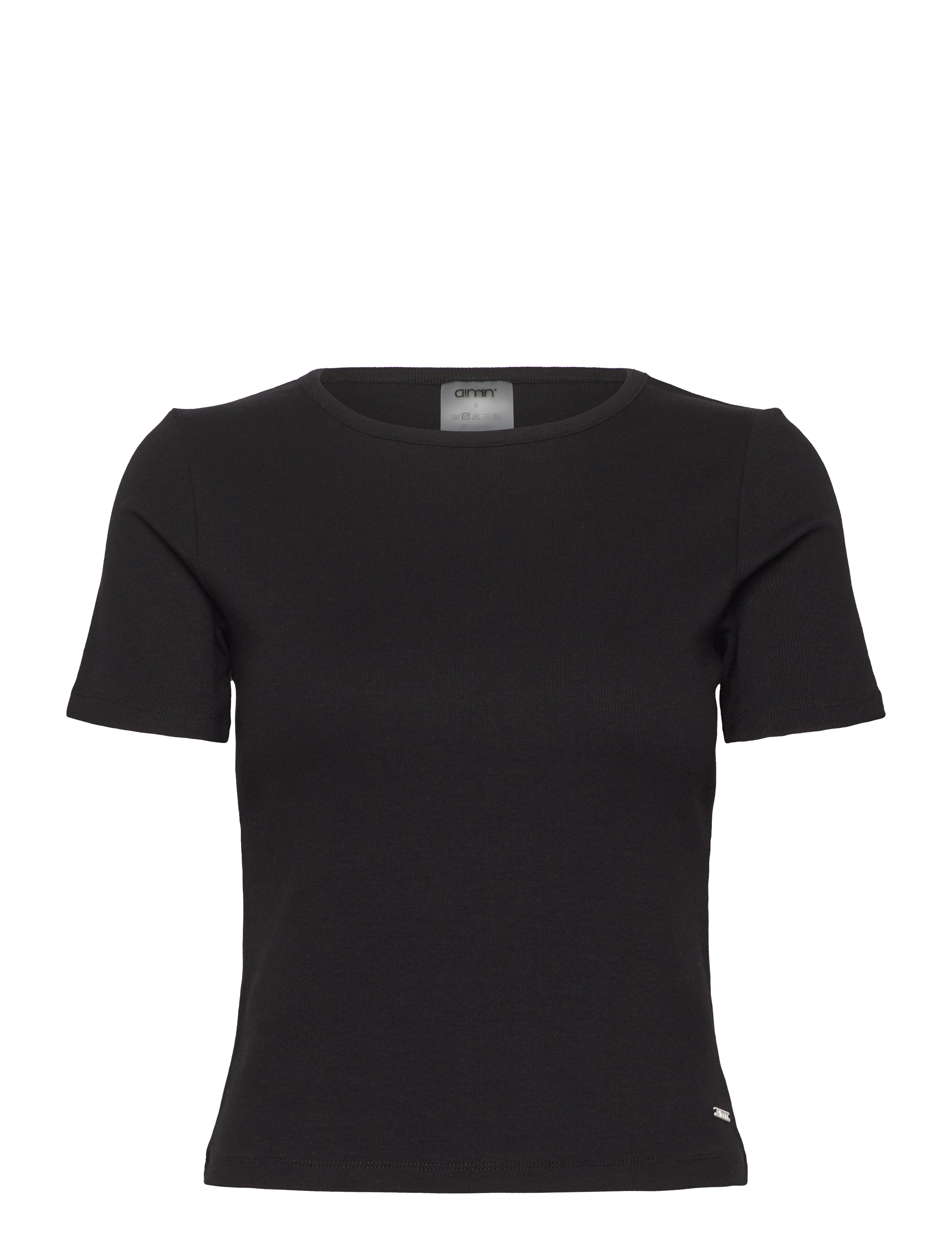 AIM ́N Ease Ribbed Kurz Sleeve Schwarz - XL - Damen