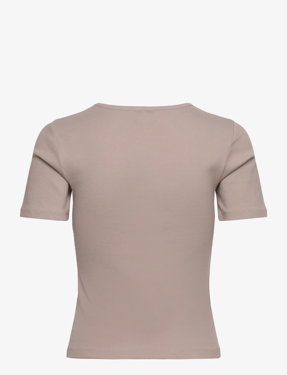 aim´n - Ease Ribbed Short Sleeve - t-shirts - dark clay - 2