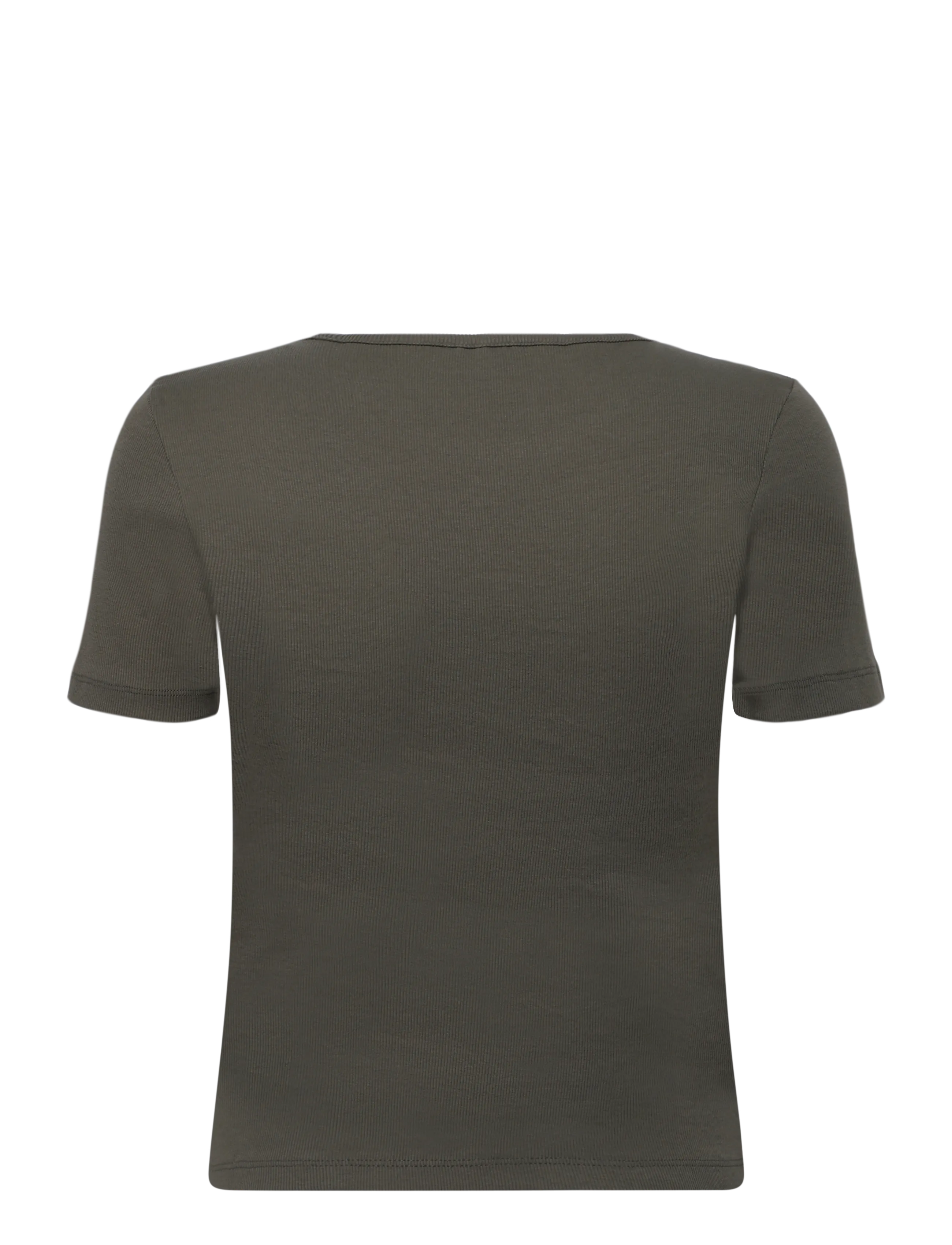 Aimn Ease Ribbed Short Sleeve t-shirts dam – bild 2