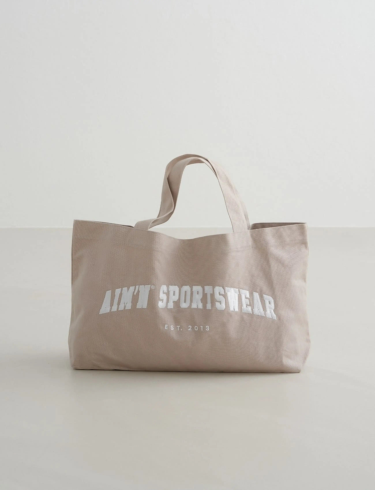 aim´n - Varsity Tote Bag - crossbody- & magväskor - dark clay - 0