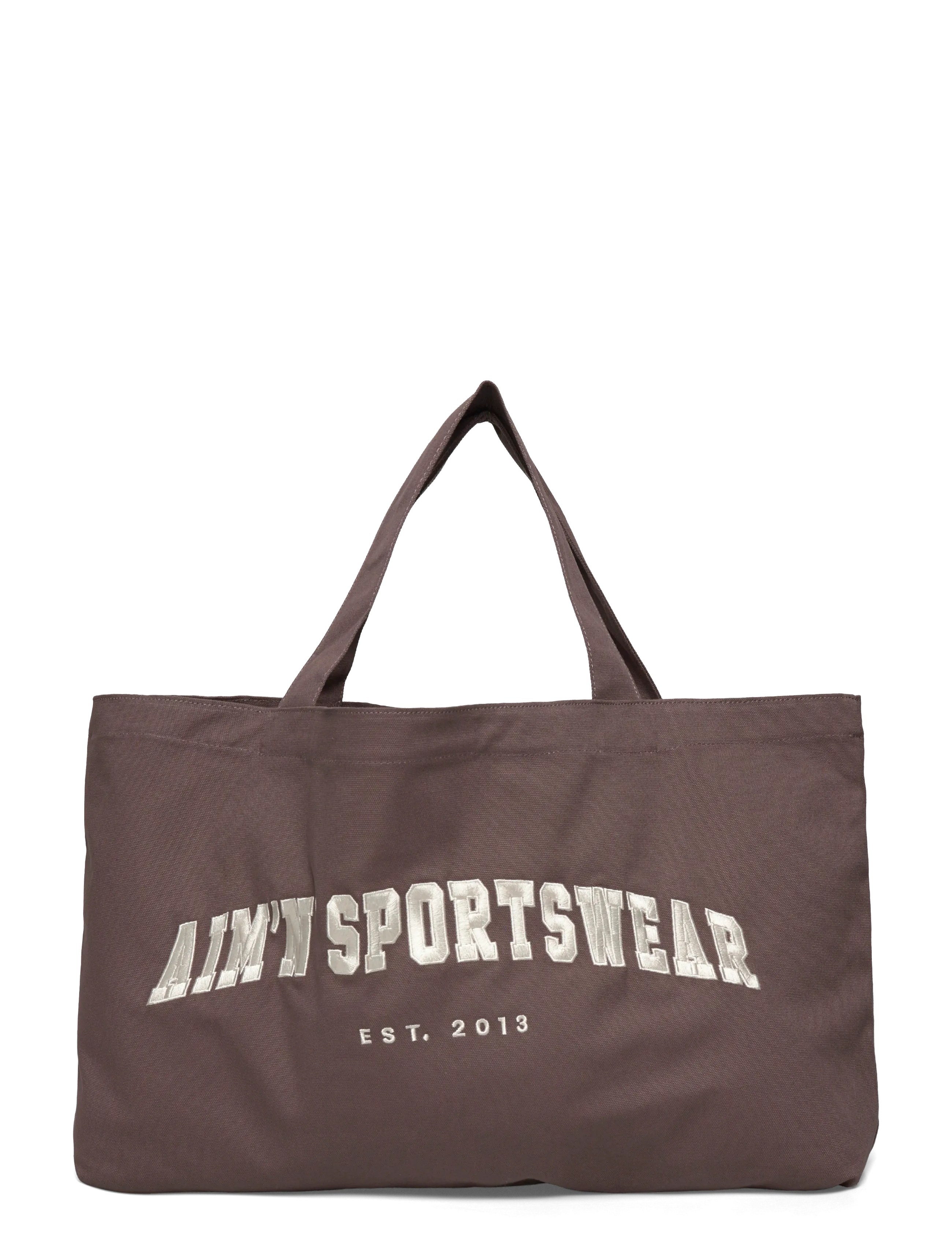 aim´n Varsity Tote Bag - Sportsbagger - MACCHIATO / brown