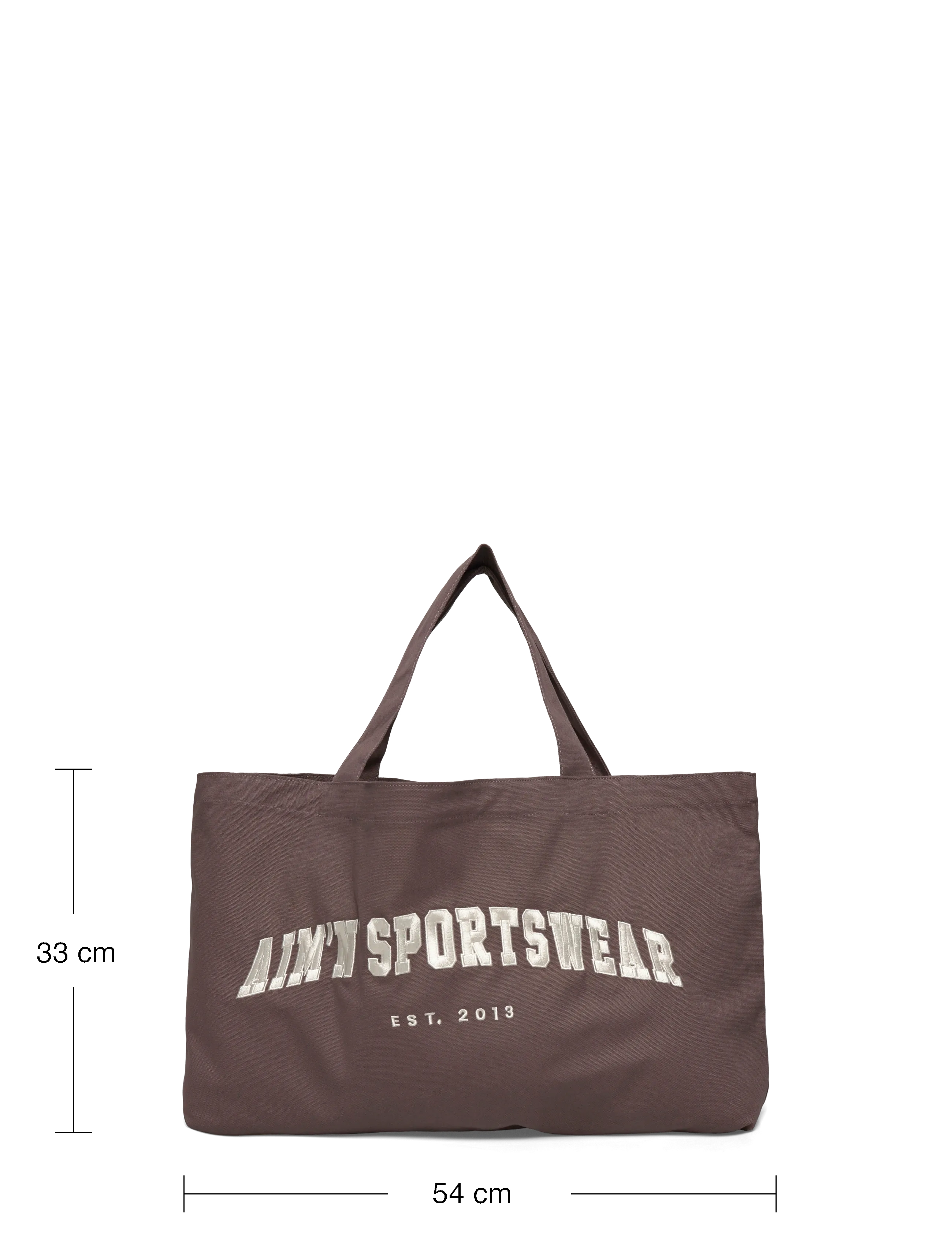 aim´n - Varsity Tote Bag - tote bags - macchiato - 3