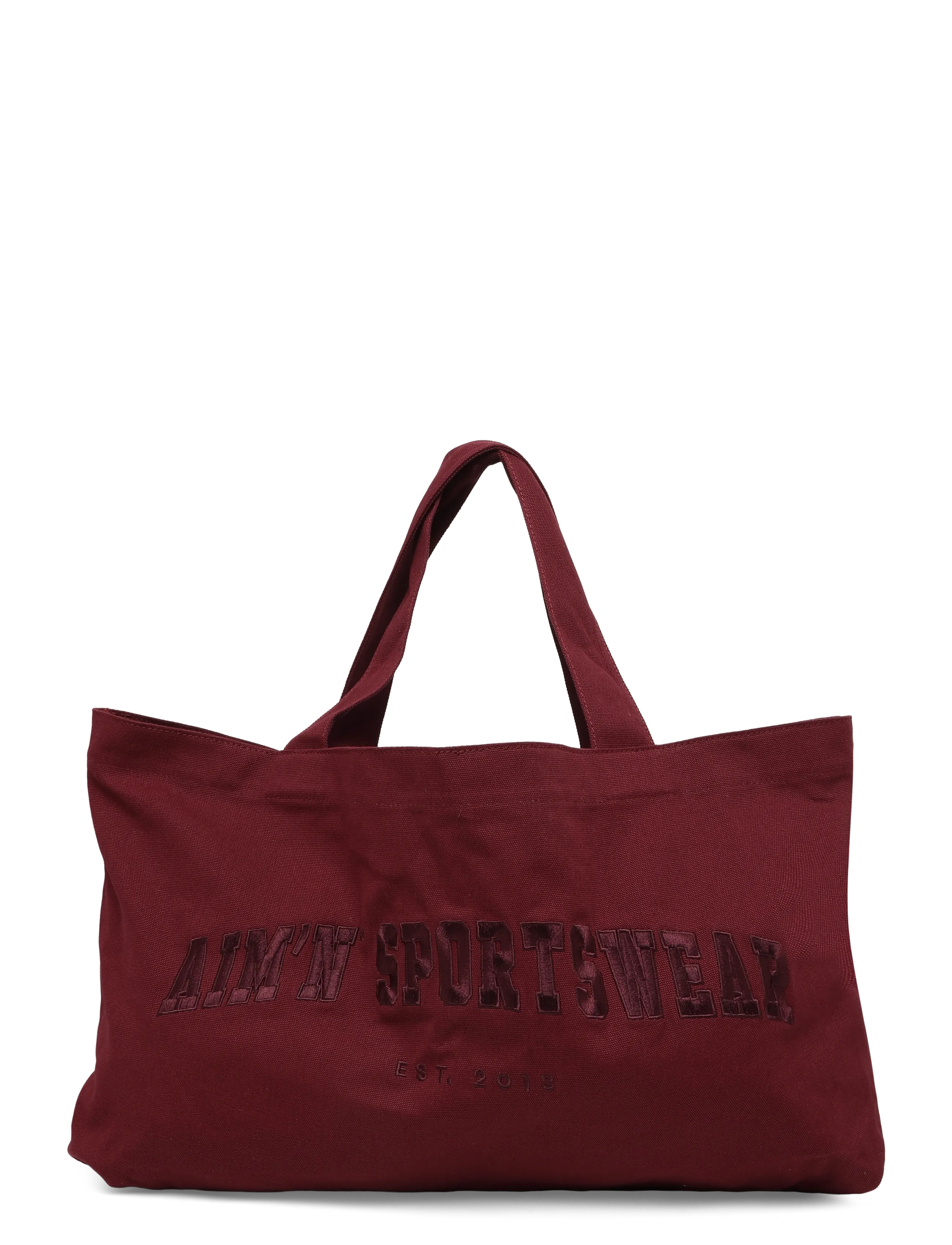 aim´n Varsity Tote Bag - aim'n - MERLOT / burgundy
