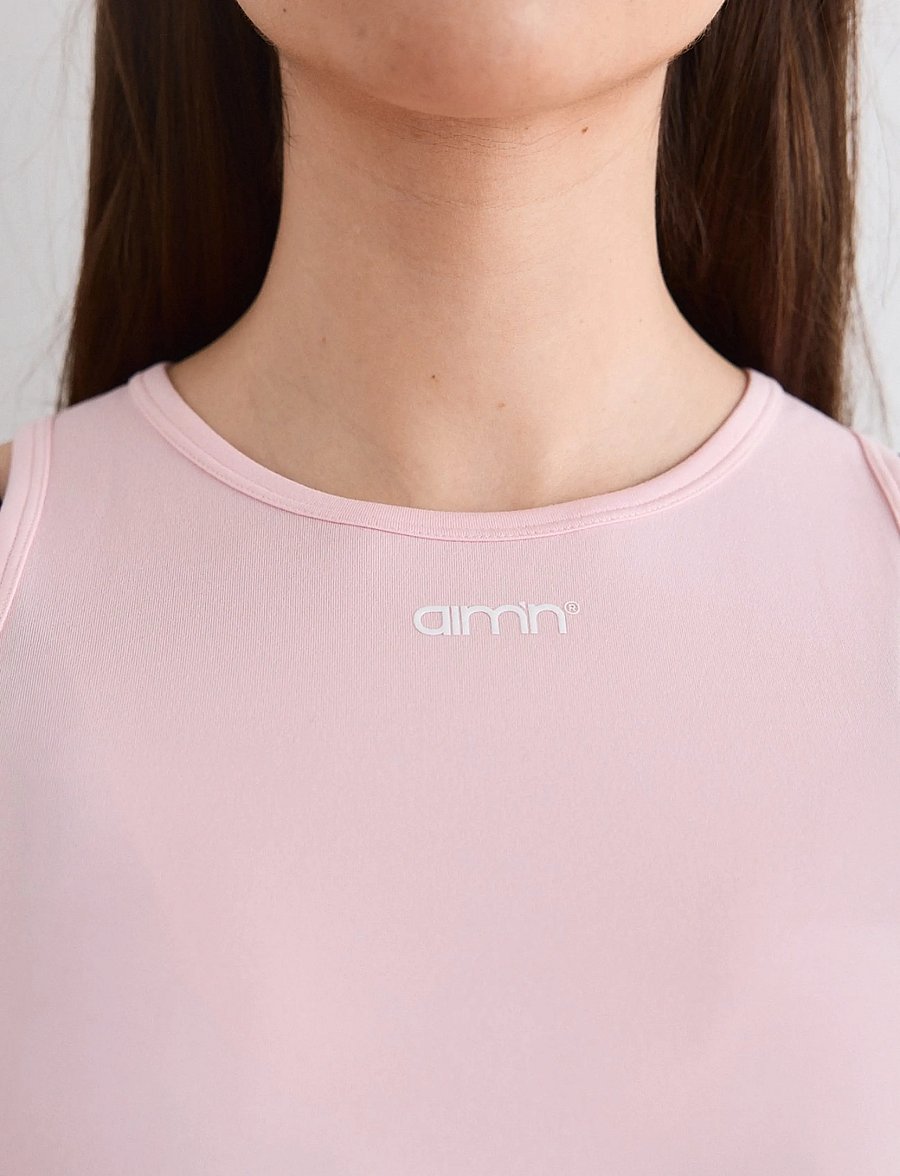 aim´n - Soft Basic Singlet - treenitopit - ballerina - 4