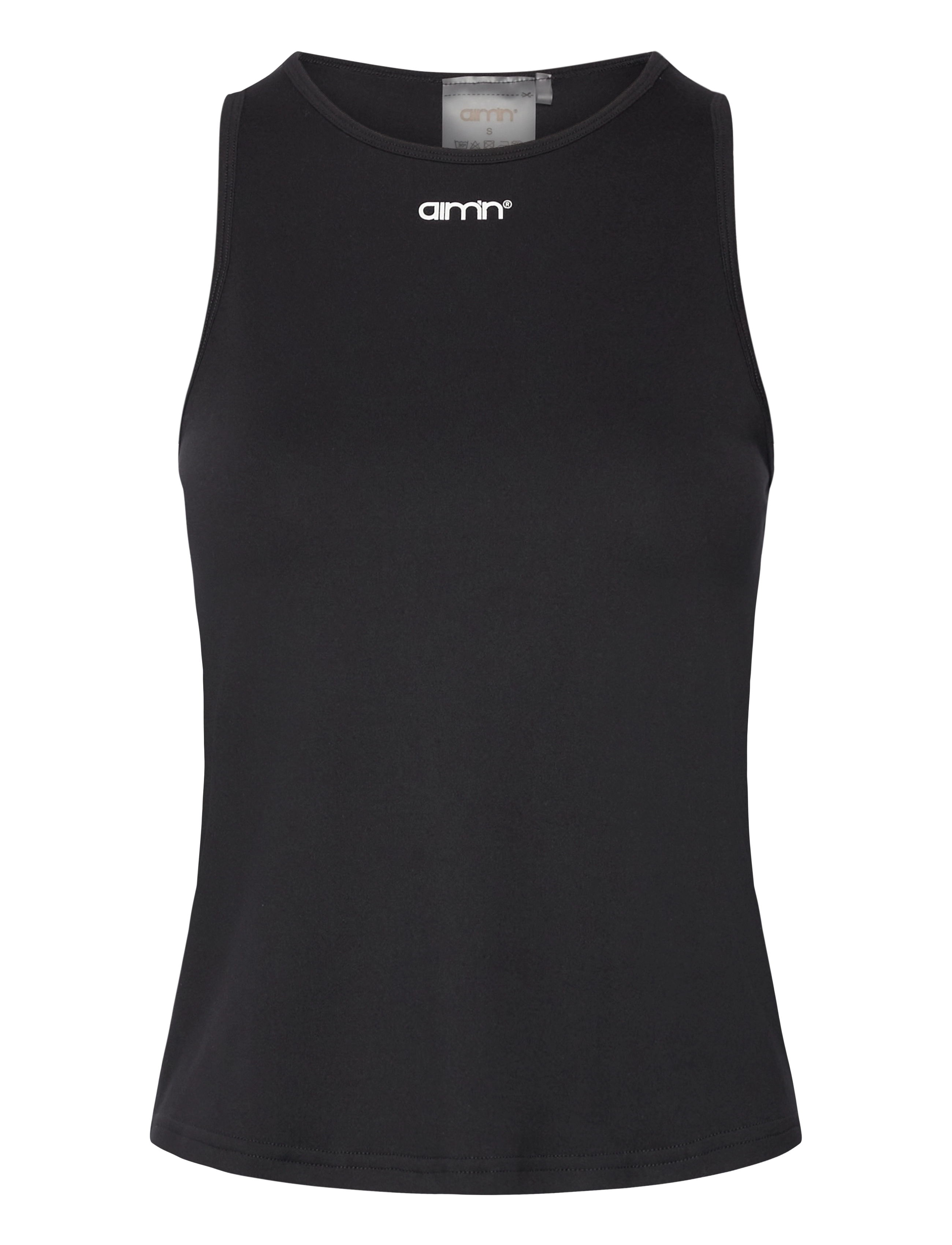 AIM ́N Soft Basic Singlet Schwarz - M - Damen