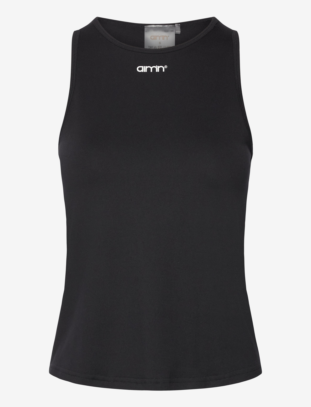 aim´n - Soft Basic Singlet - toppar & t-shirts - black - 1