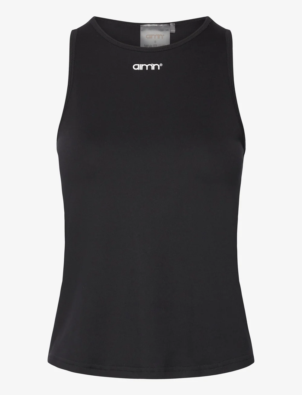 aim´n - Soft Basic Singlet - topjes - black - 1