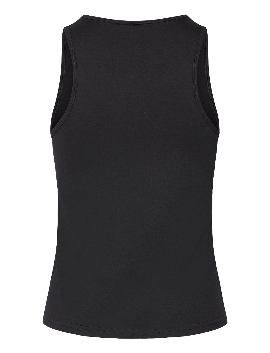 aim´n - Soft Basic Singlet - tank tops - black - 2