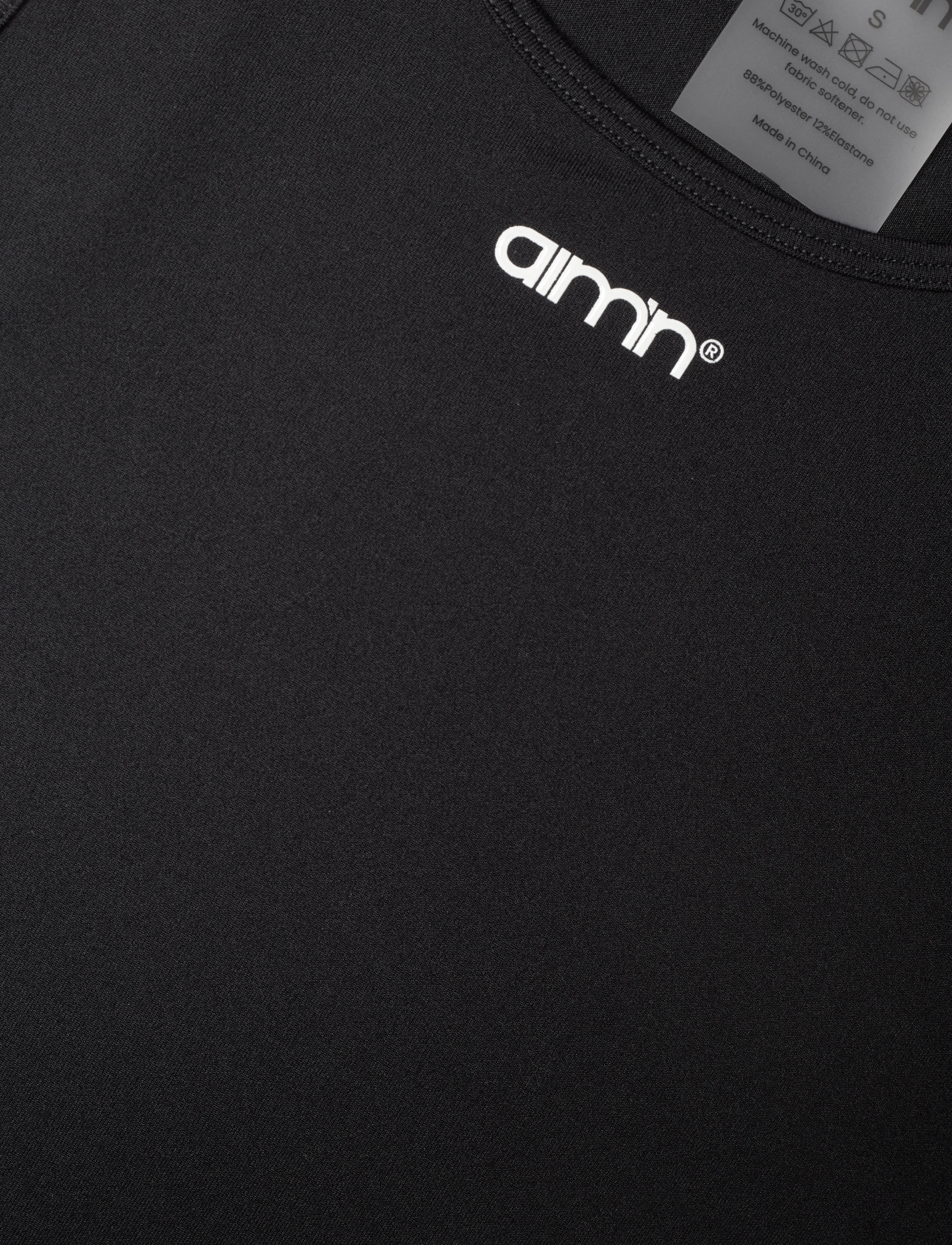 aim´n - Soft Basic Singlet - tank tops - black - 5