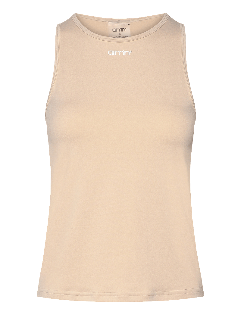 aim´n - Soft Basic Singlet - toppar & t-shirts - cafe au lait - 1