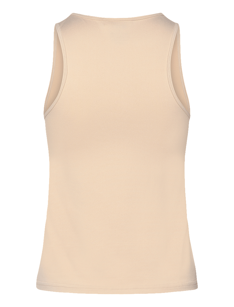 aim´n - Soft Basic Singlet - toppar & t-shirts - cafe au lait - 2