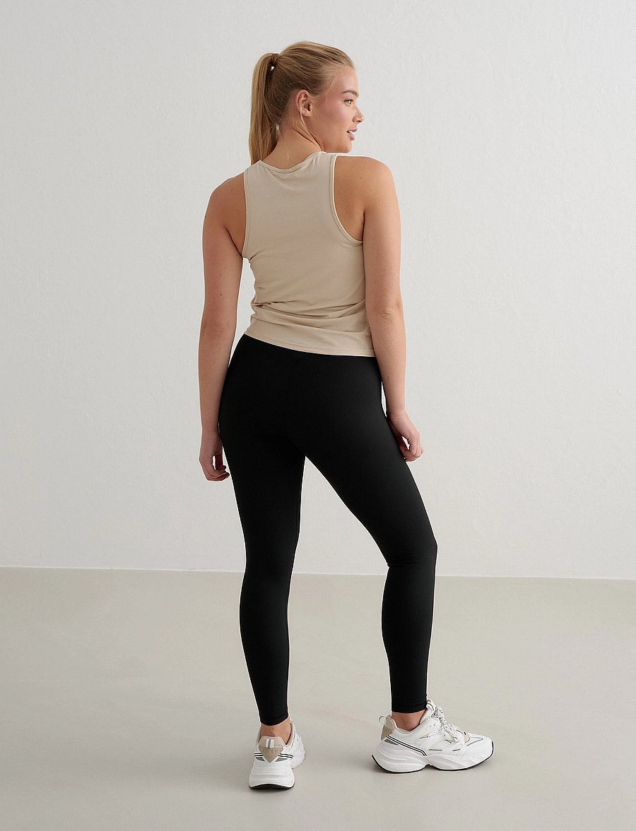 aim´n - Soft Basic Singlet - toppar & t-shirts - cafe au lait - 3