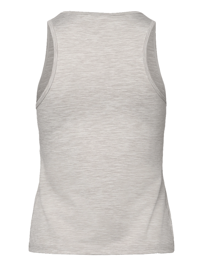 aim´n - Soft Basic Singlet - Õlapaeltega pluusid - grey melange - 2