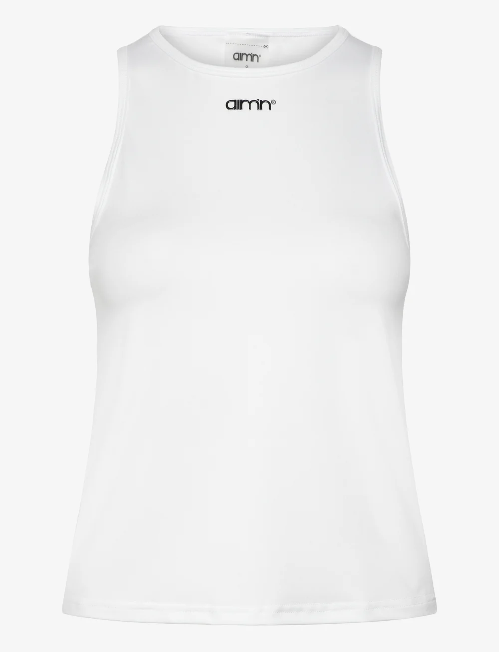 aim´n - Soft Basic Singlet - tank tops - white - 1
