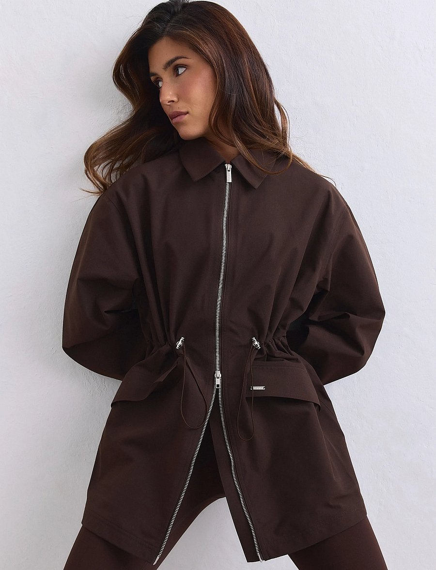 aim´n - Waterproof Zip Jacket - freizeitjacken - chocolate - 4
