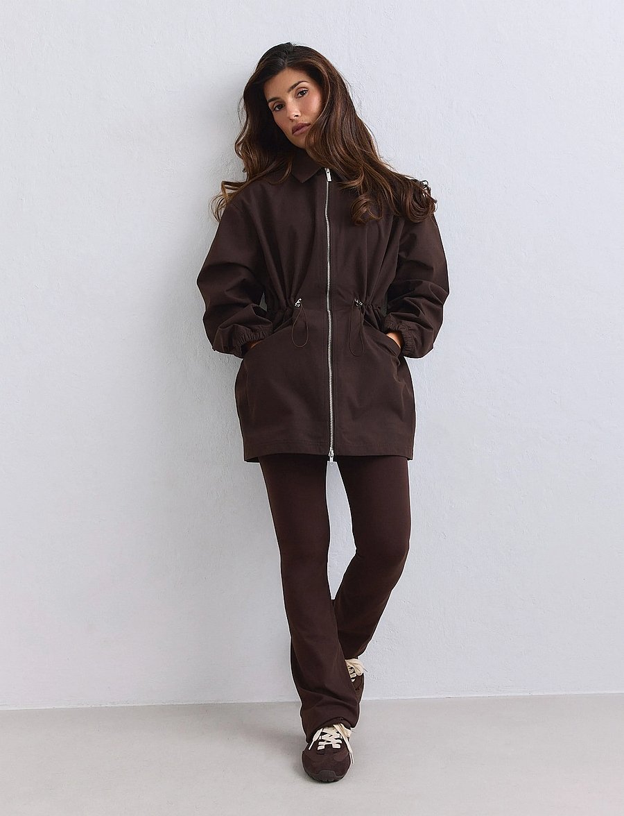 aim´n - Waterproof Zip Jacket - freizeitjacken - chocolate - 5